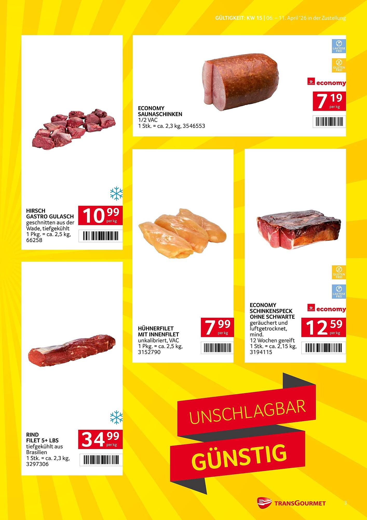 Transgourmet Flugblatt