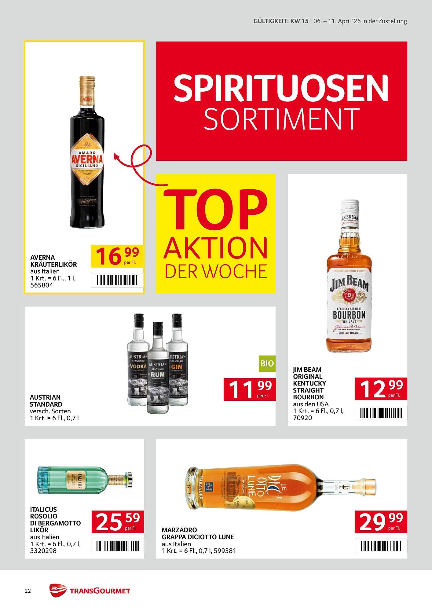 Transgourmet Flugblatt