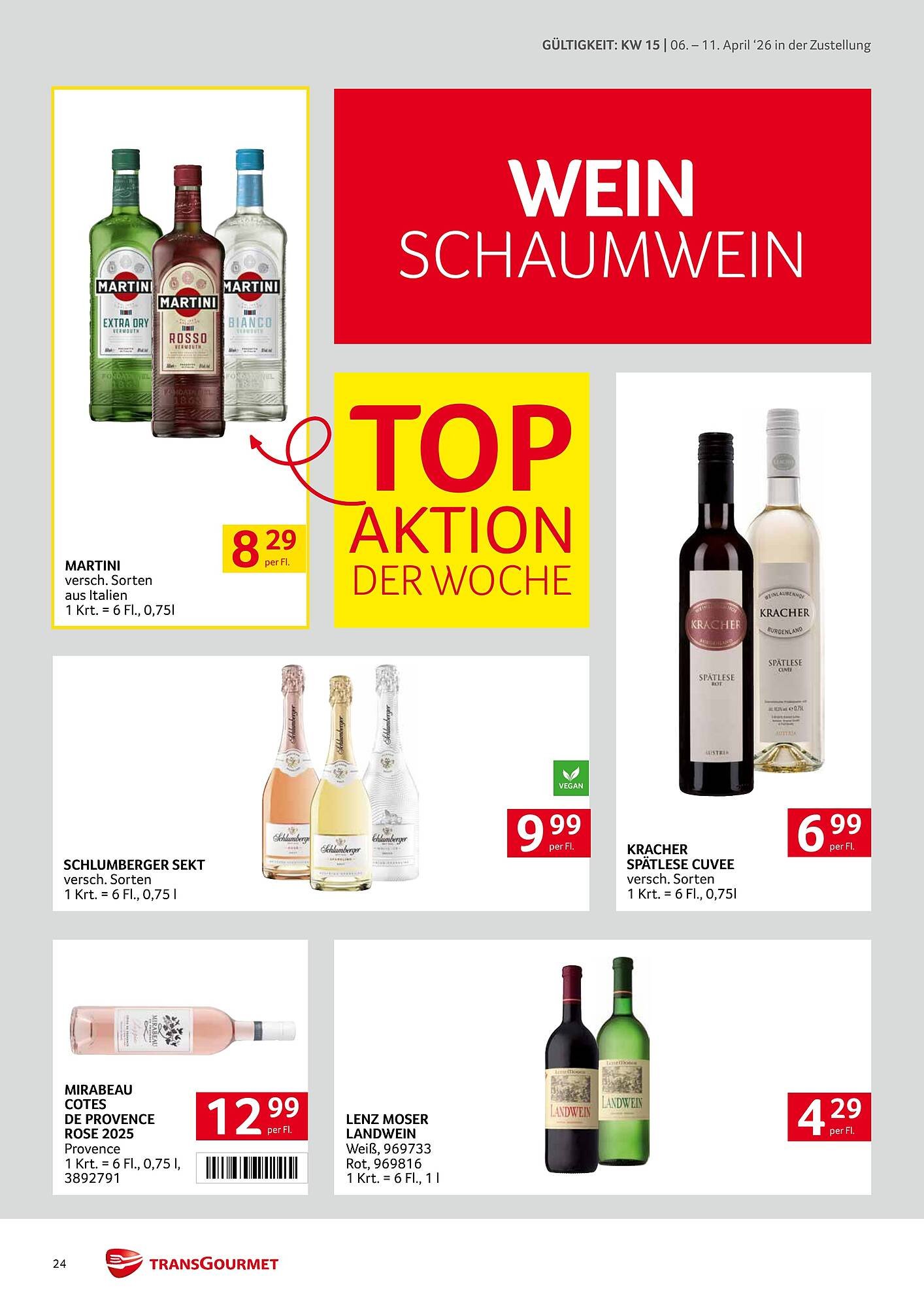 Transgourmet Flugblatt