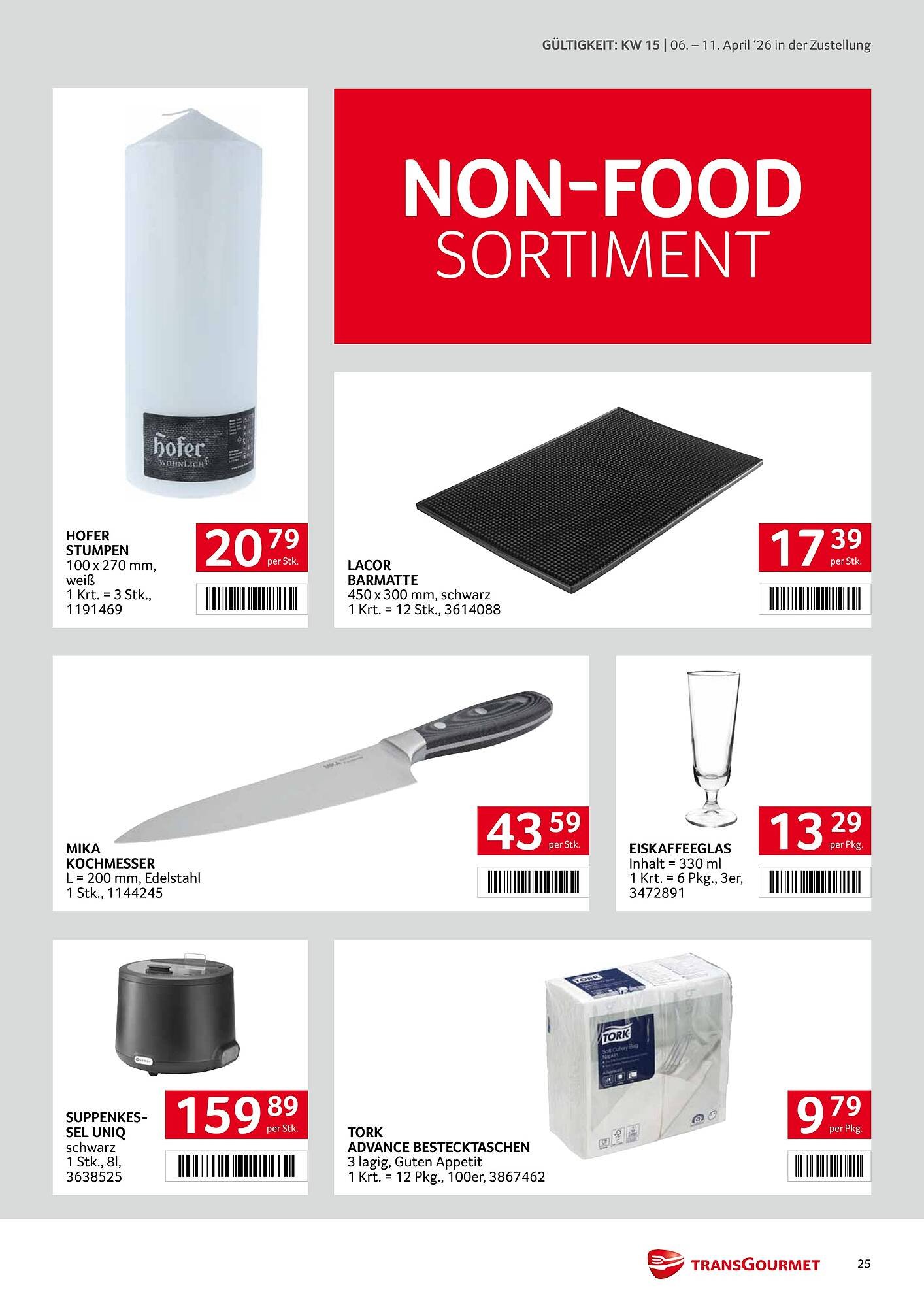 Transgourmet Flugblatt