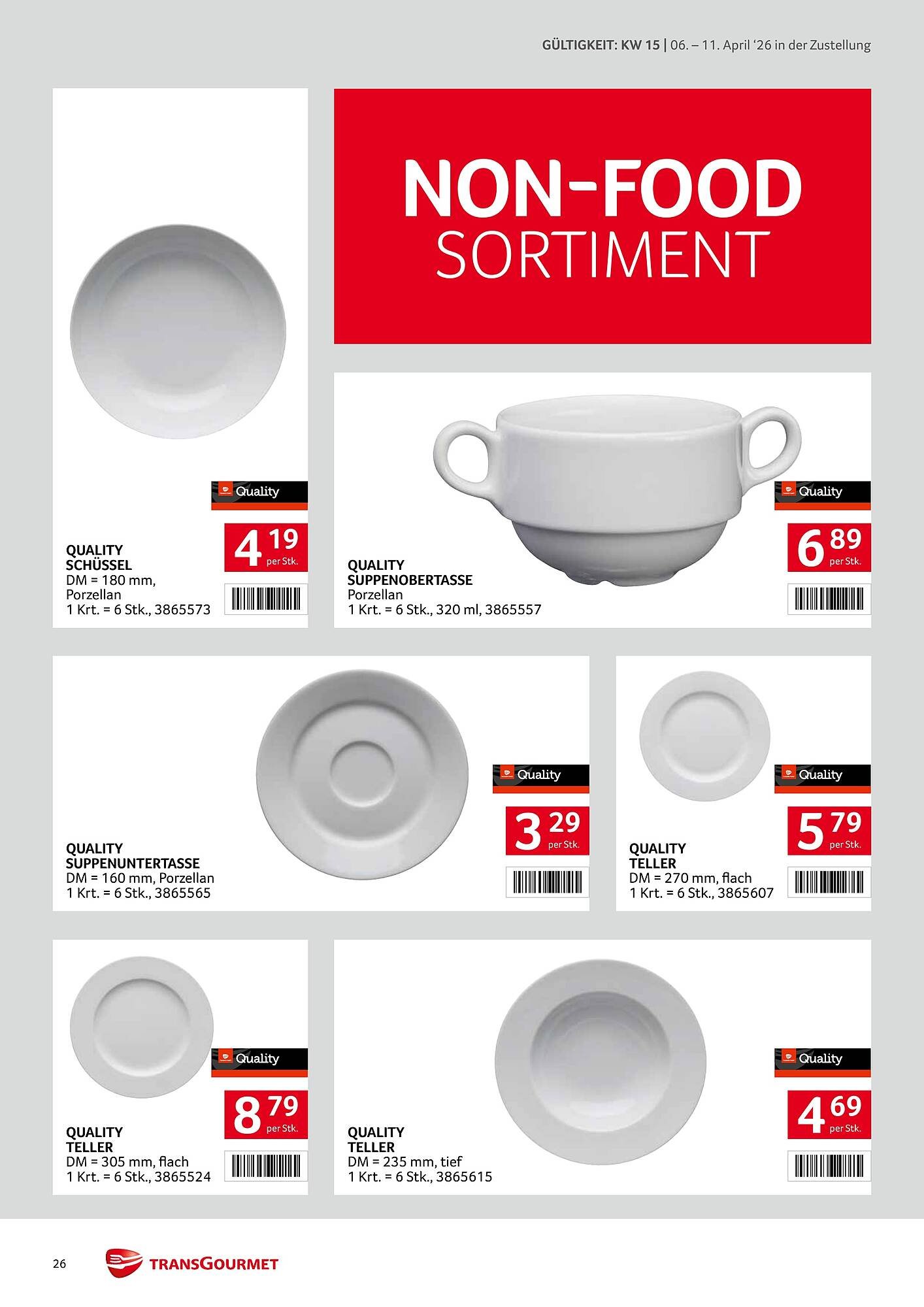 Transgourmet Flugblatt