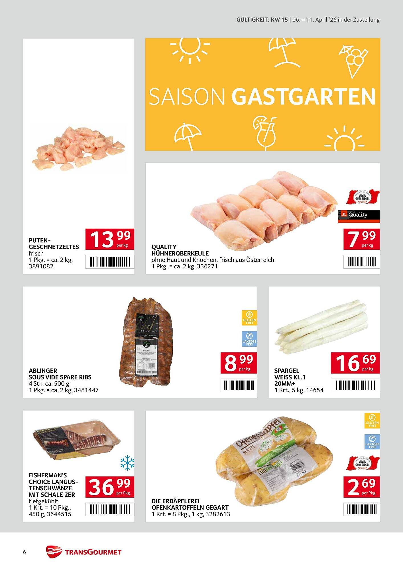 Transgourmet Flugblatt