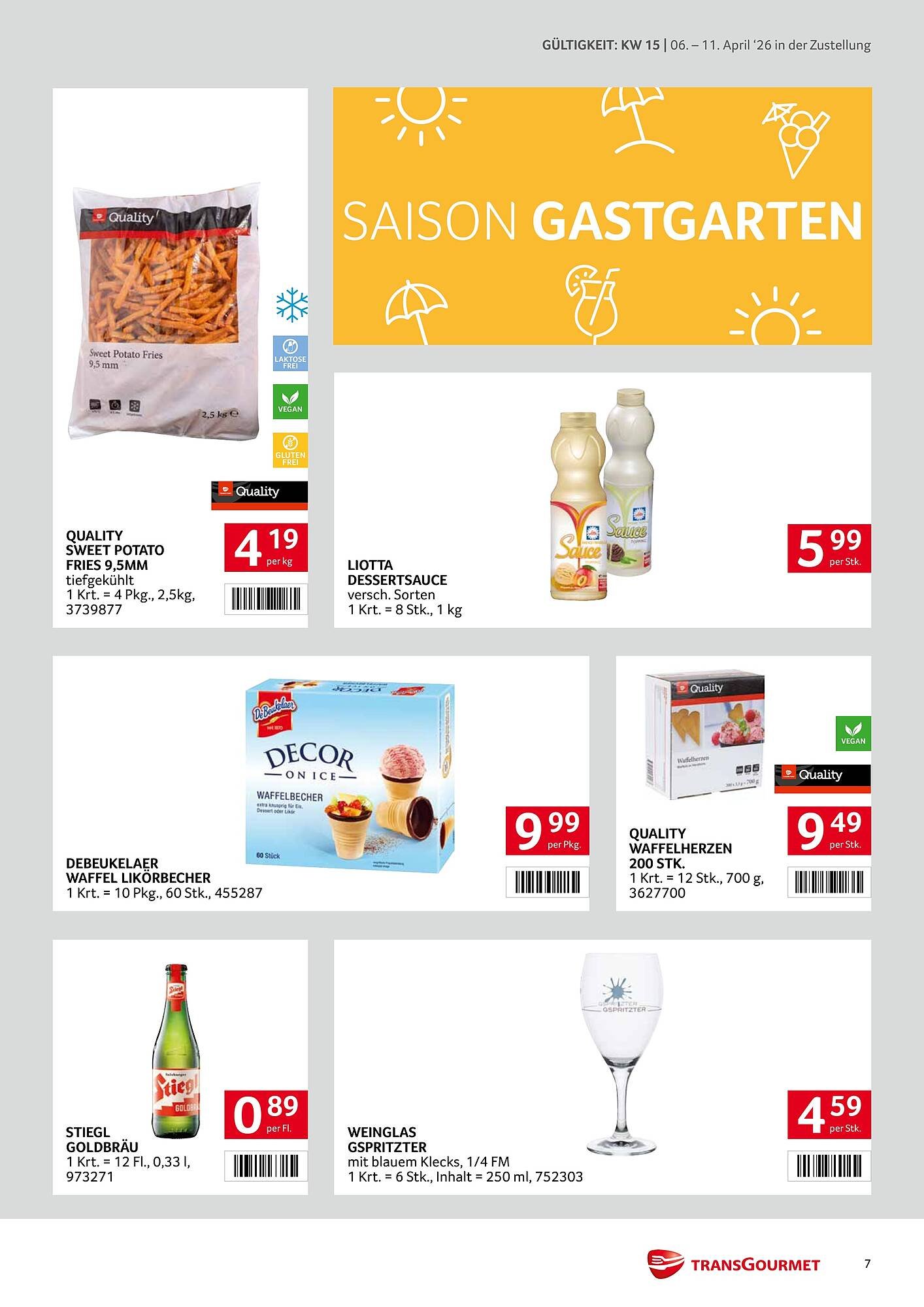 Transgourmet Flugblatt