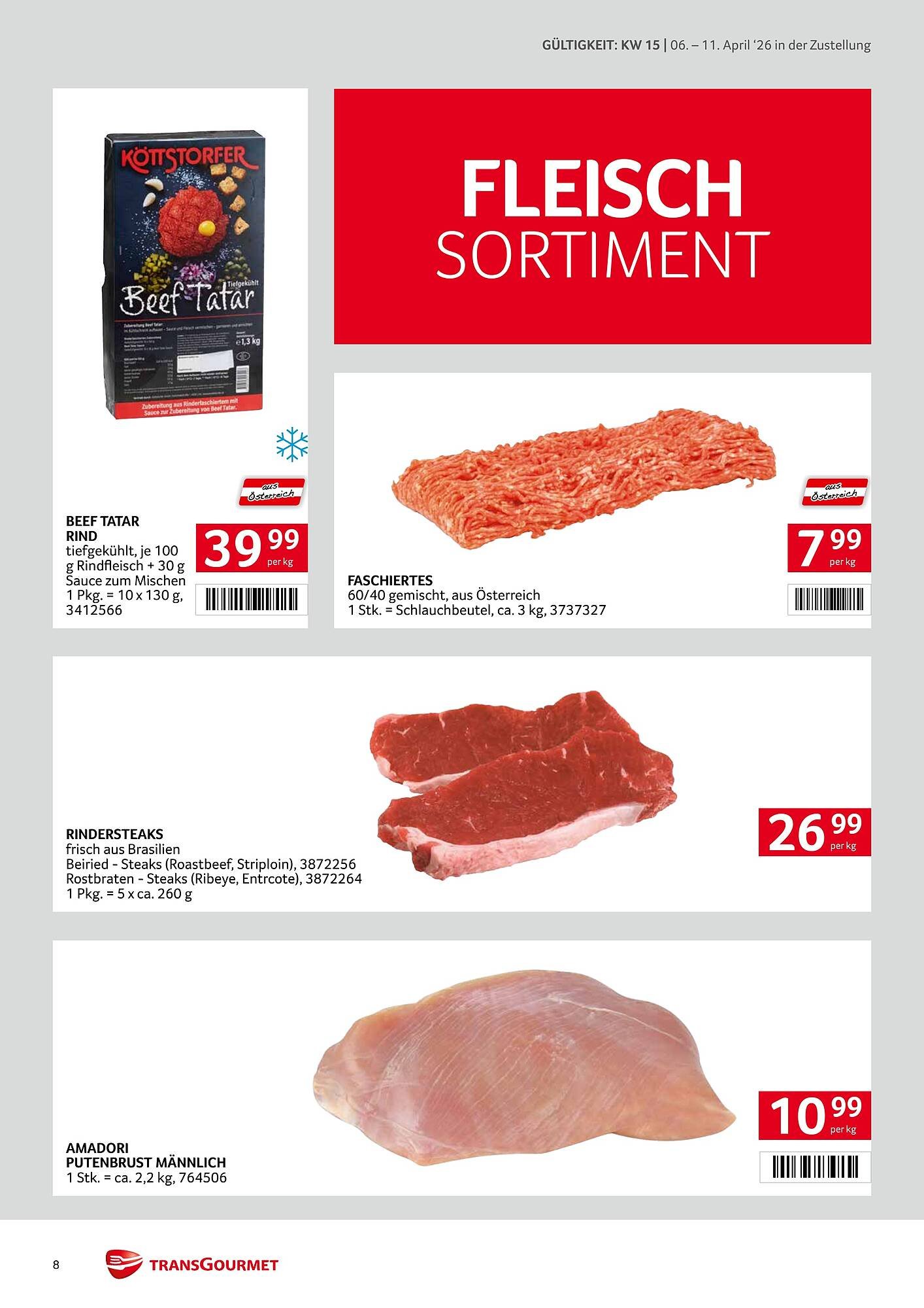 Transgourmet Flugblatt