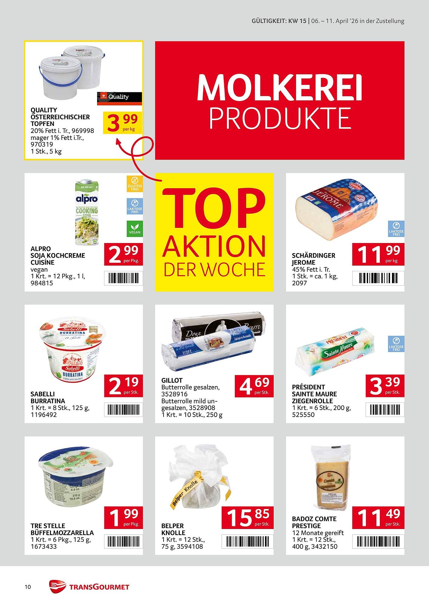 Transgourmet Flugblatt