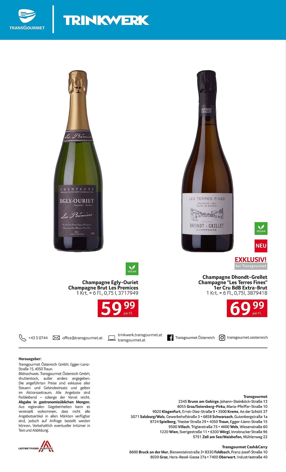 Transgourmet Flugblatt