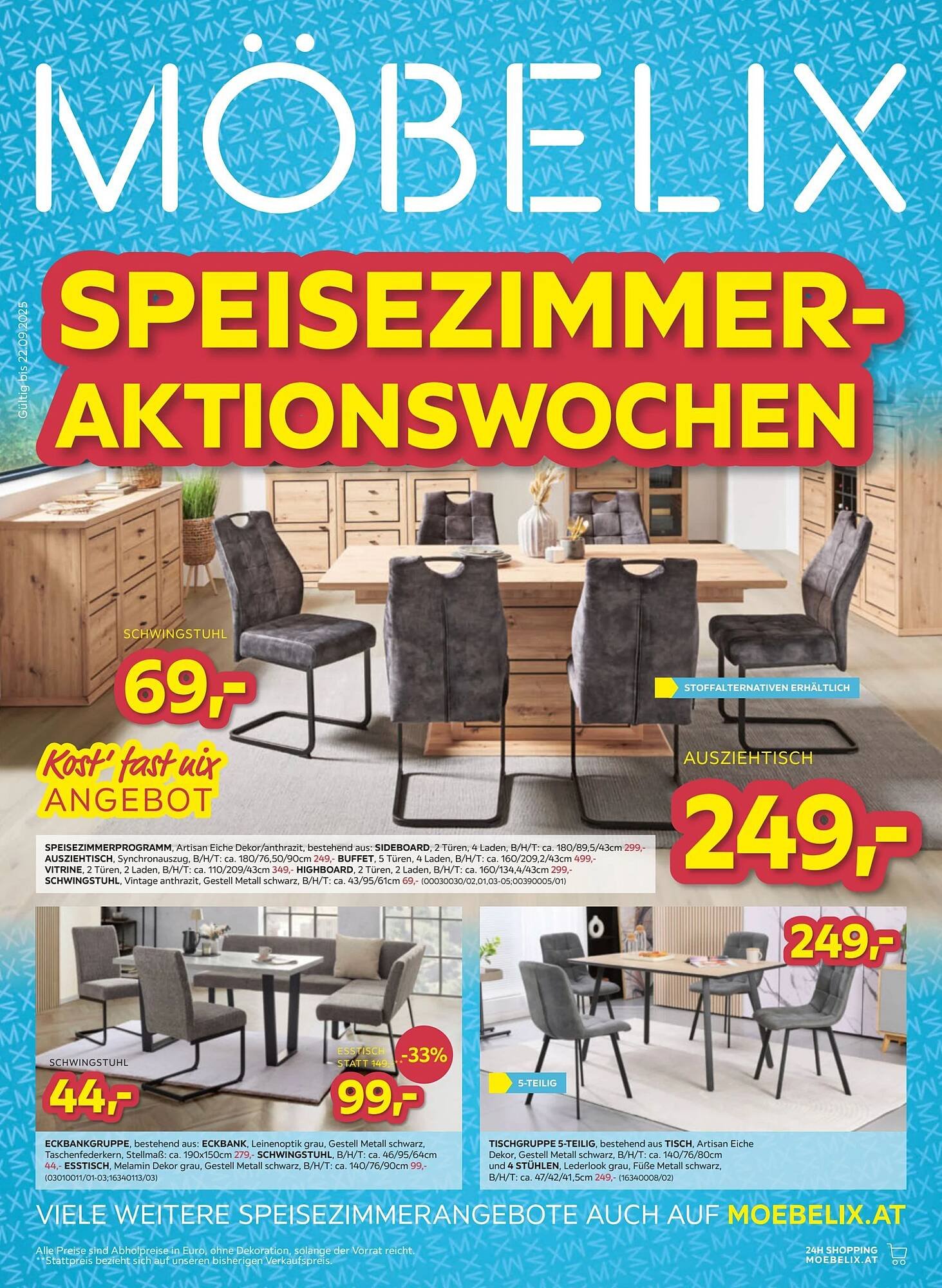 Möbelix Prospekt (2025-09-16 - 2025-09-23) | 1