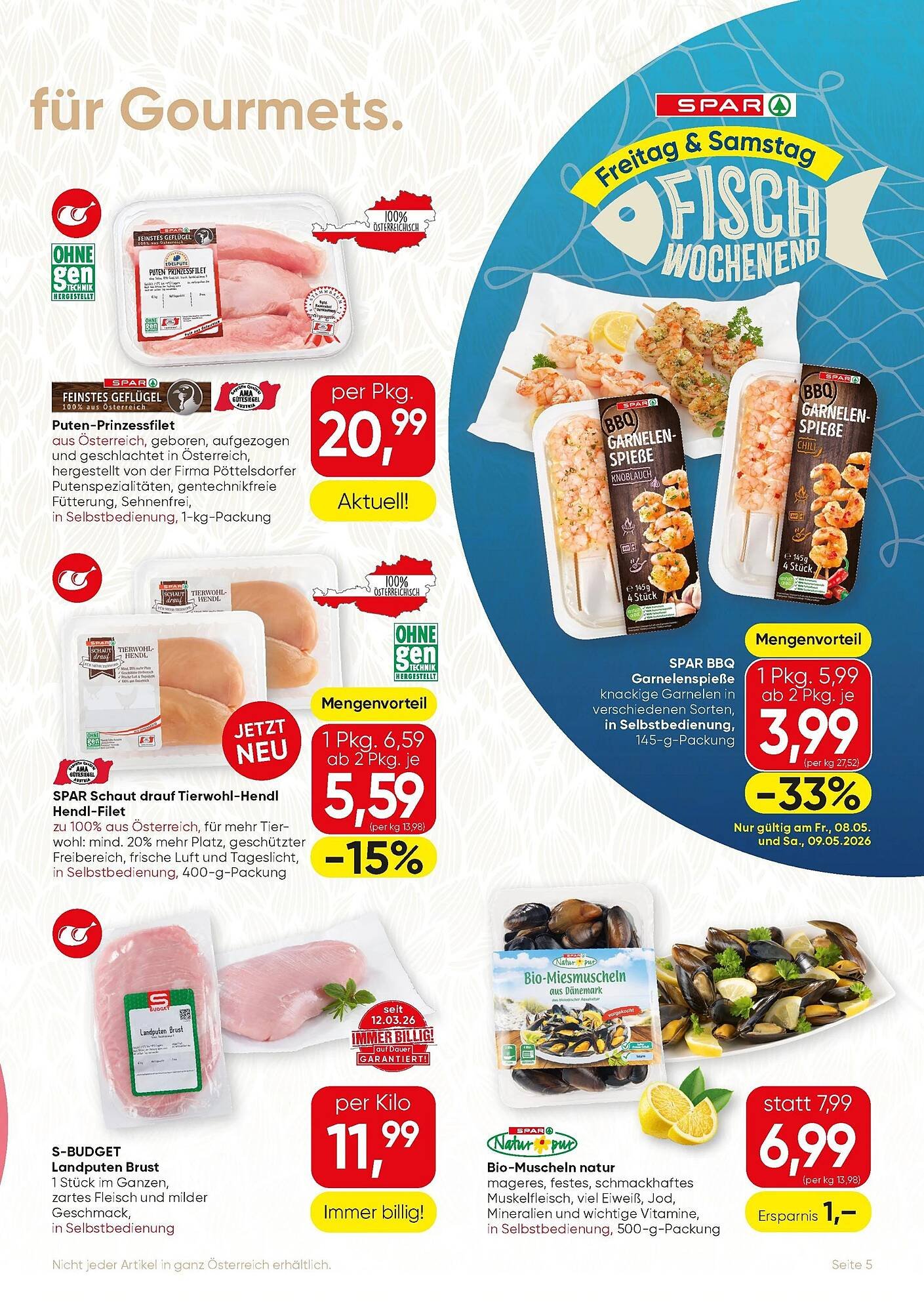 SPAR Gourmet Flugblatt