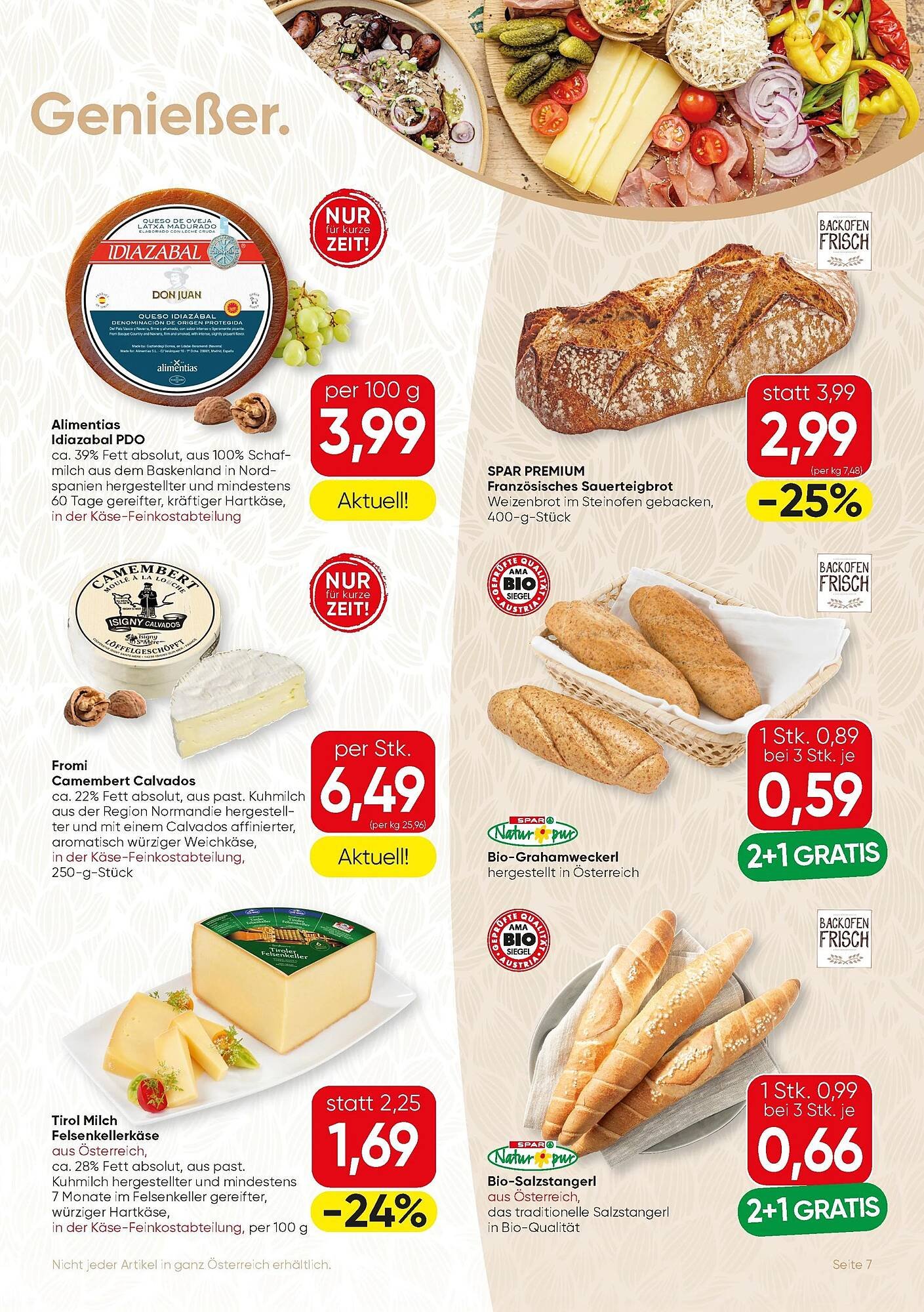 SPAR Gourmet Flugblatt