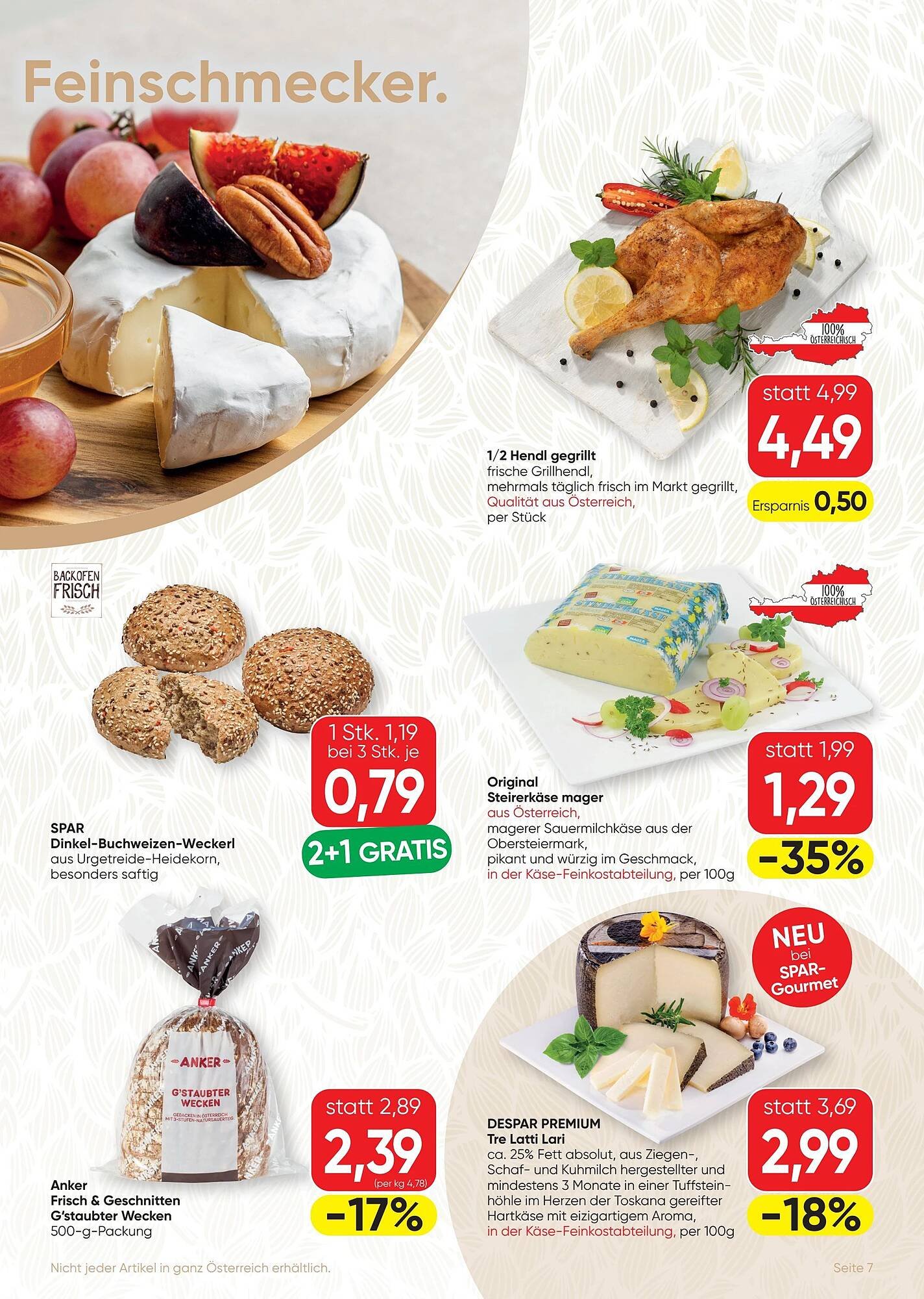 SPAR Gourmet Flugblatt
