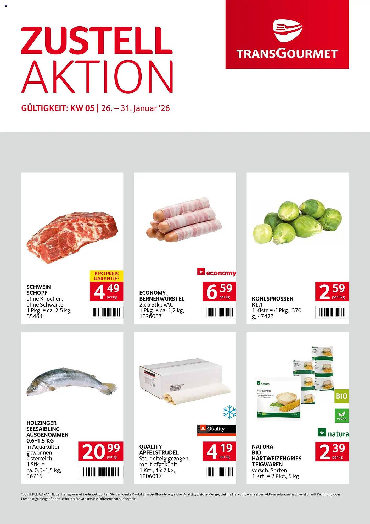 Transgourmet Flugblatt