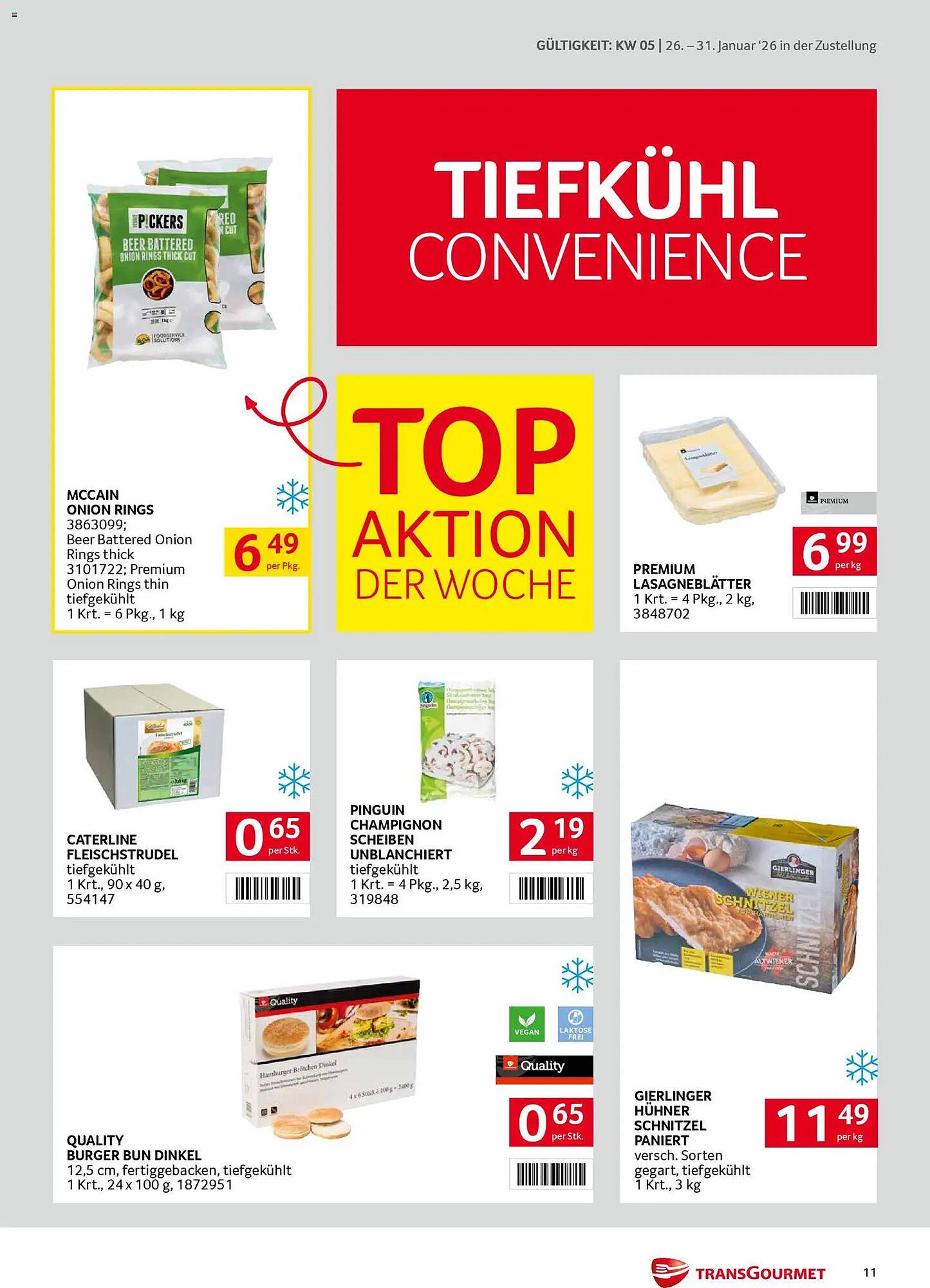 Transgourmet Flugblatt