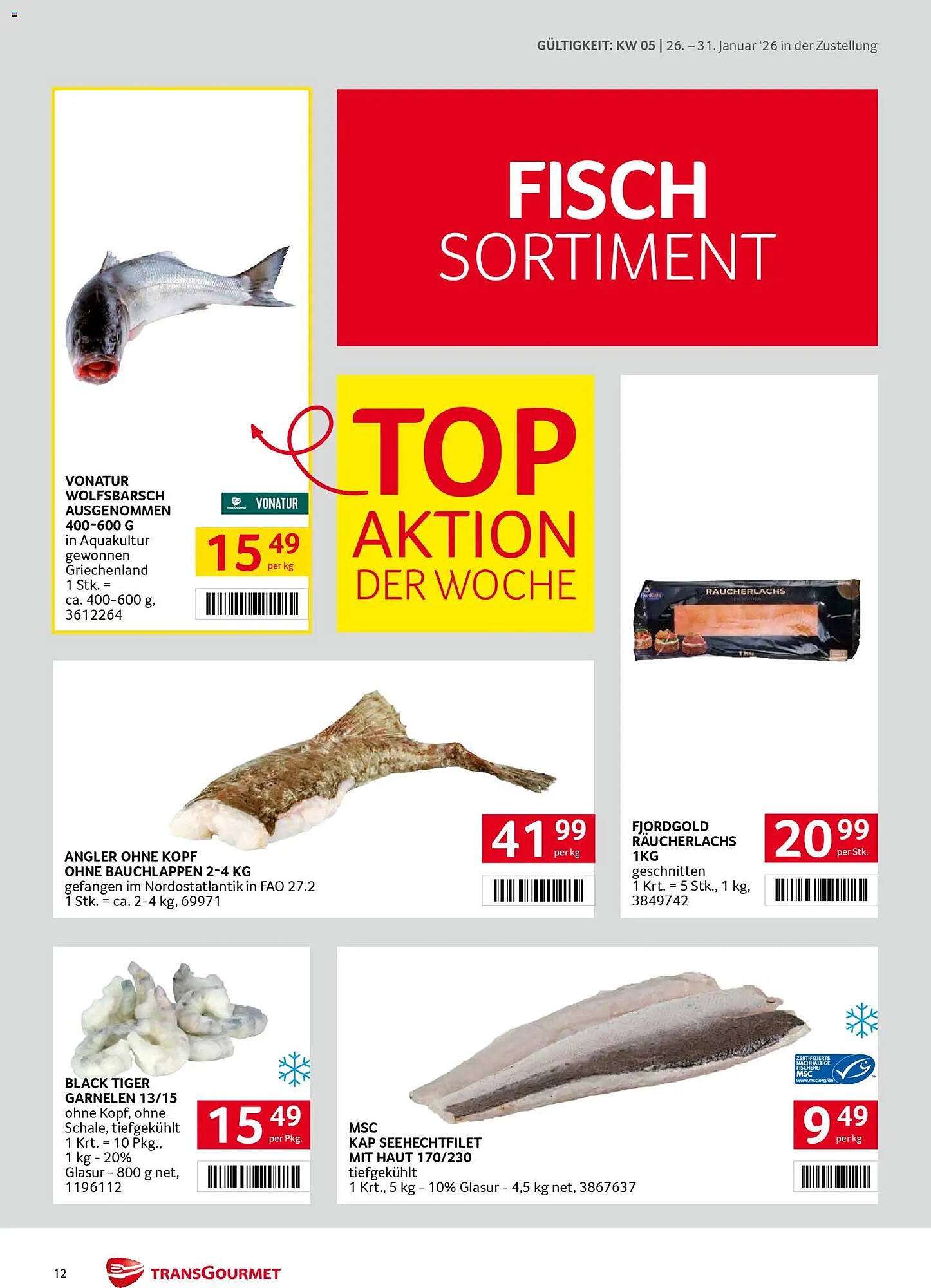 Transgourmet Flugblatt