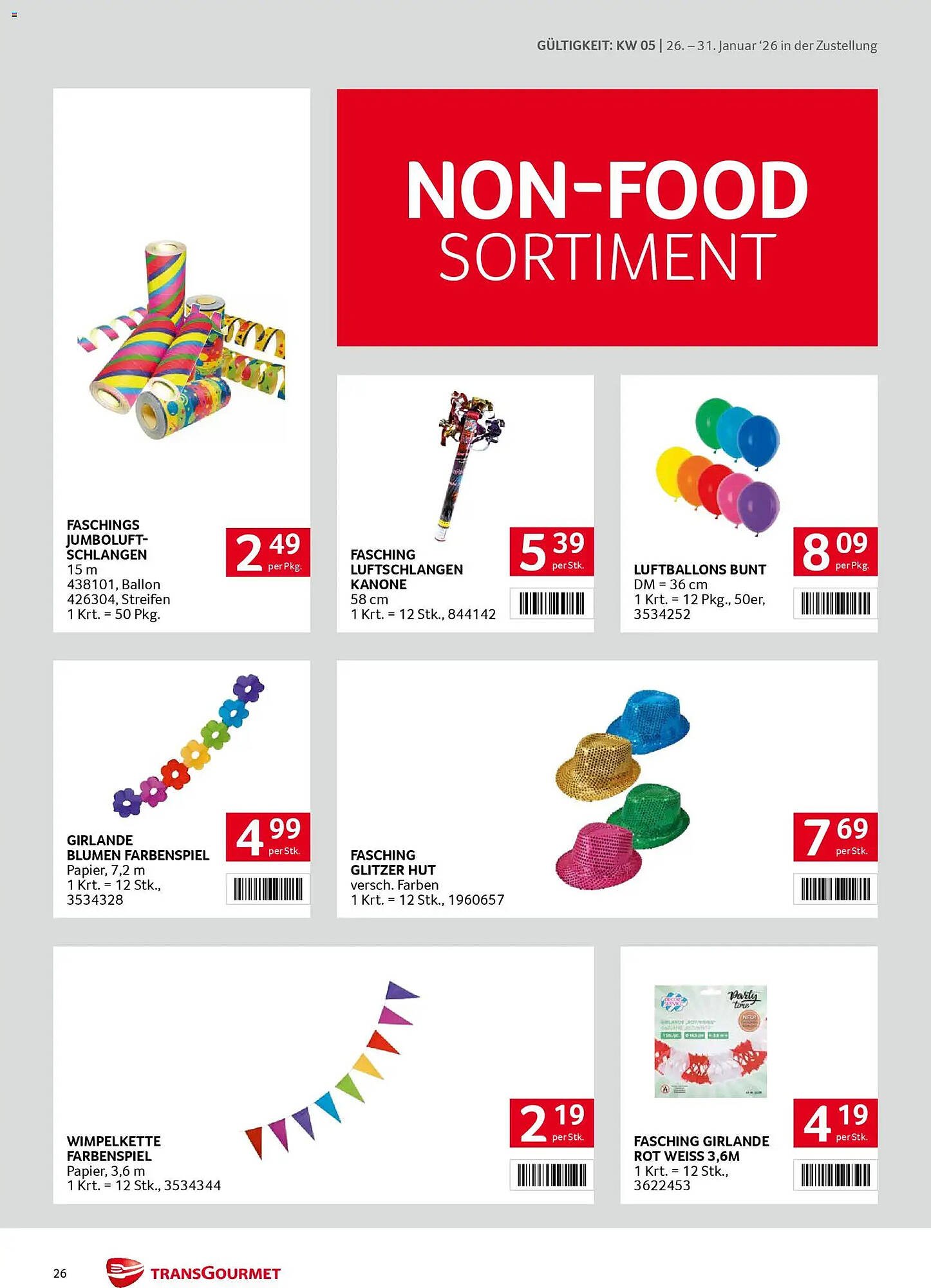 Transgourmet Flugblatt