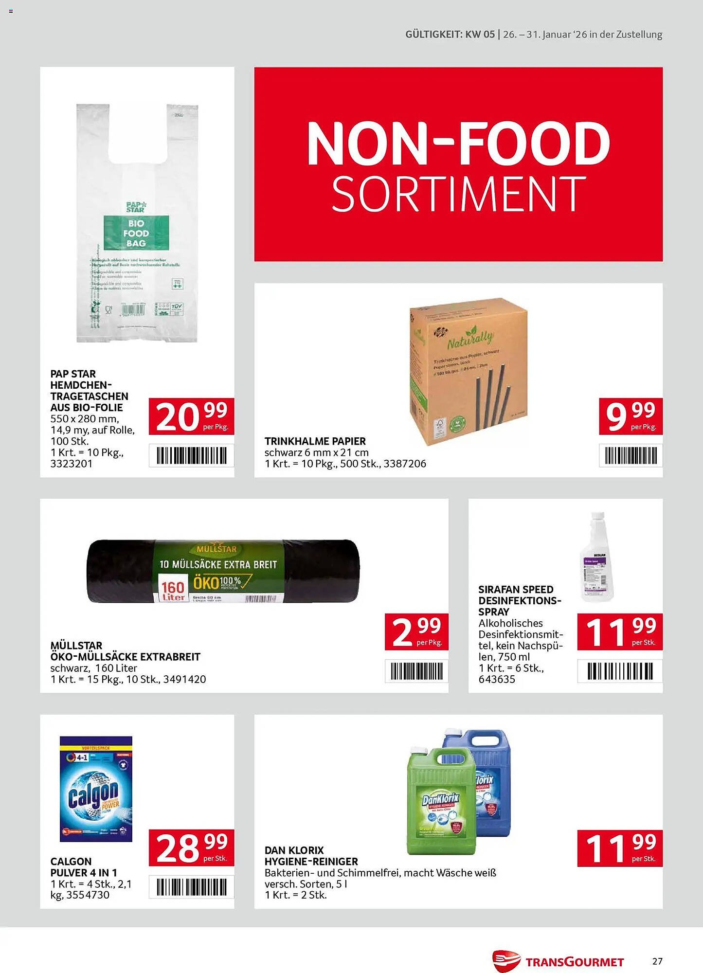 Transgourmet Flugblatt