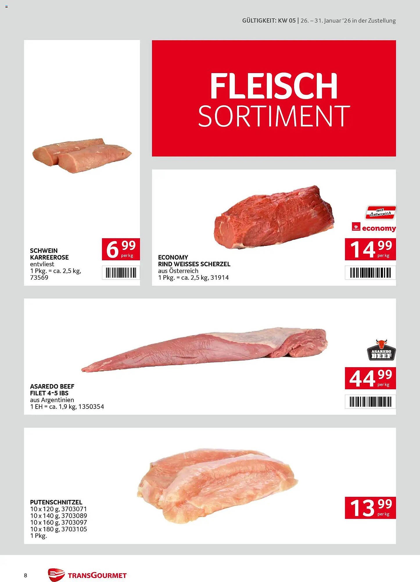 Transgourmet Flugblatt