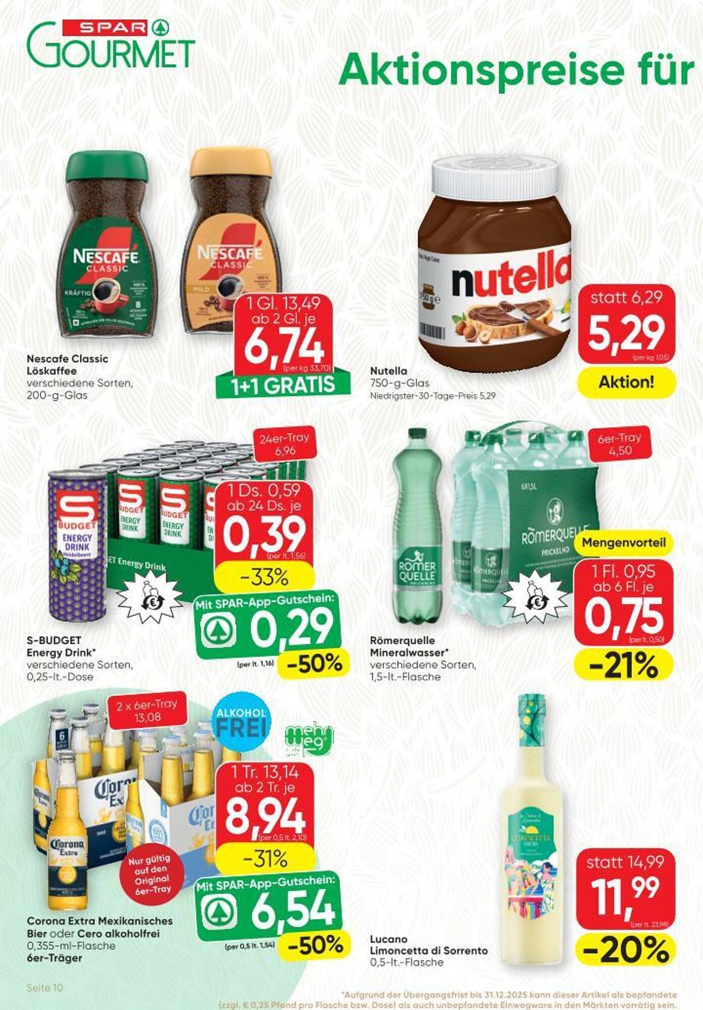 SPAR Gourmet Flugblatt