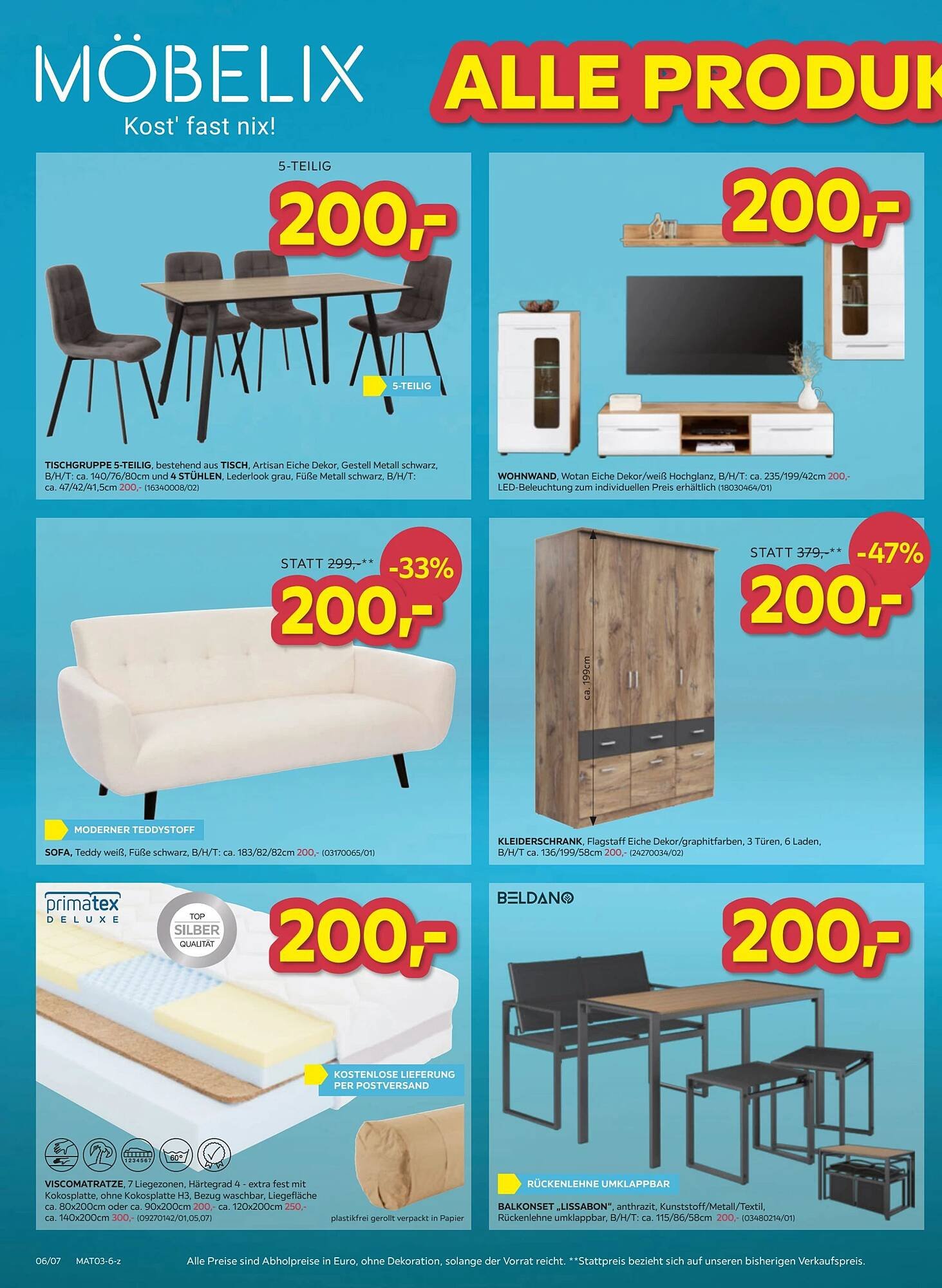 Möbelix Prospekt