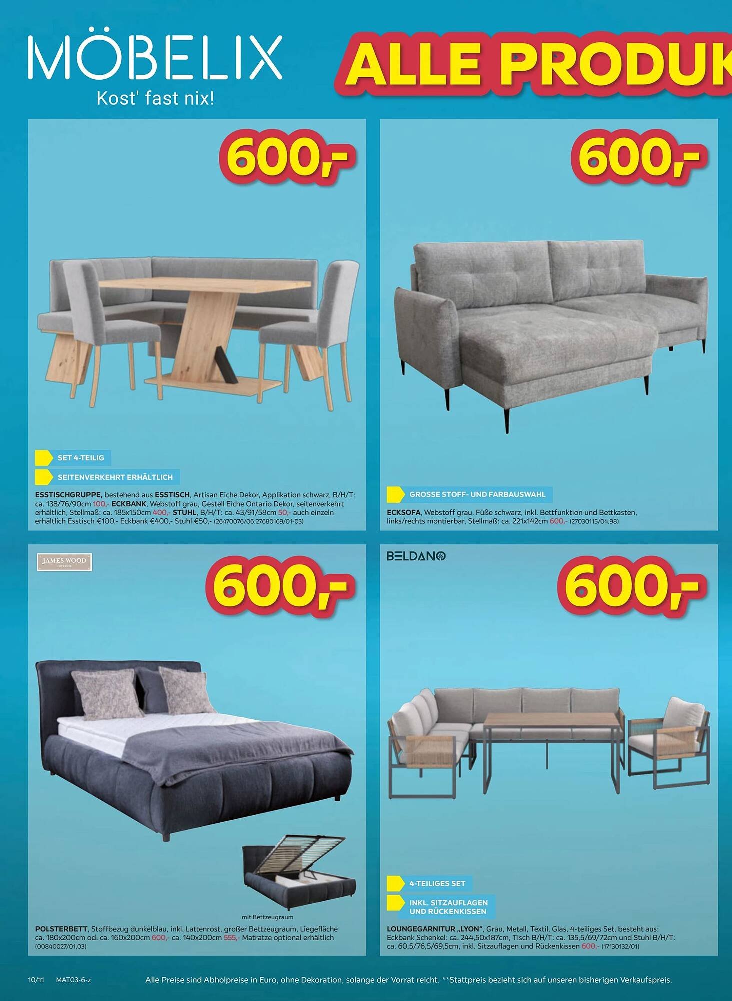 Möbelix Prospekt