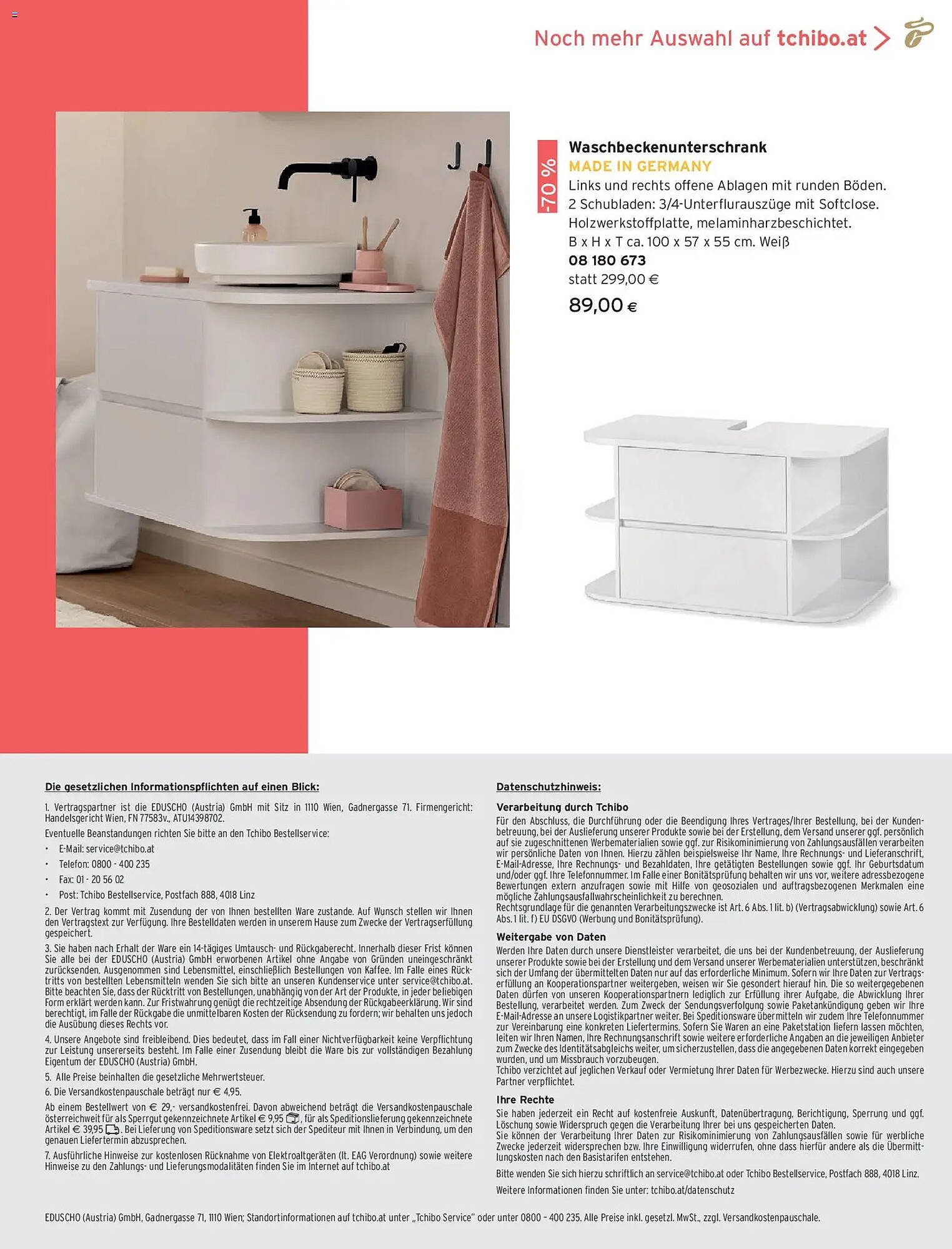 Tchibo Eduscho Flugblatt