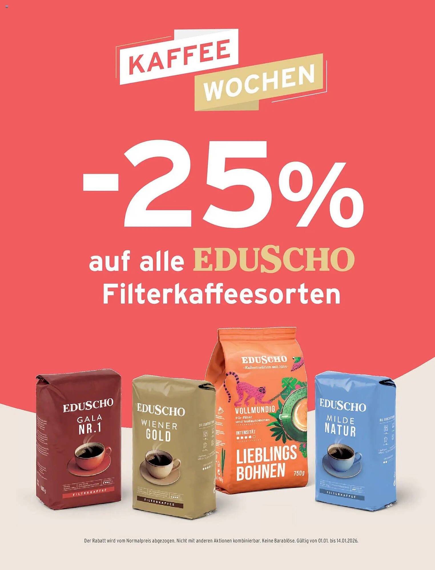 Tchibo Eduscho Flugblatt