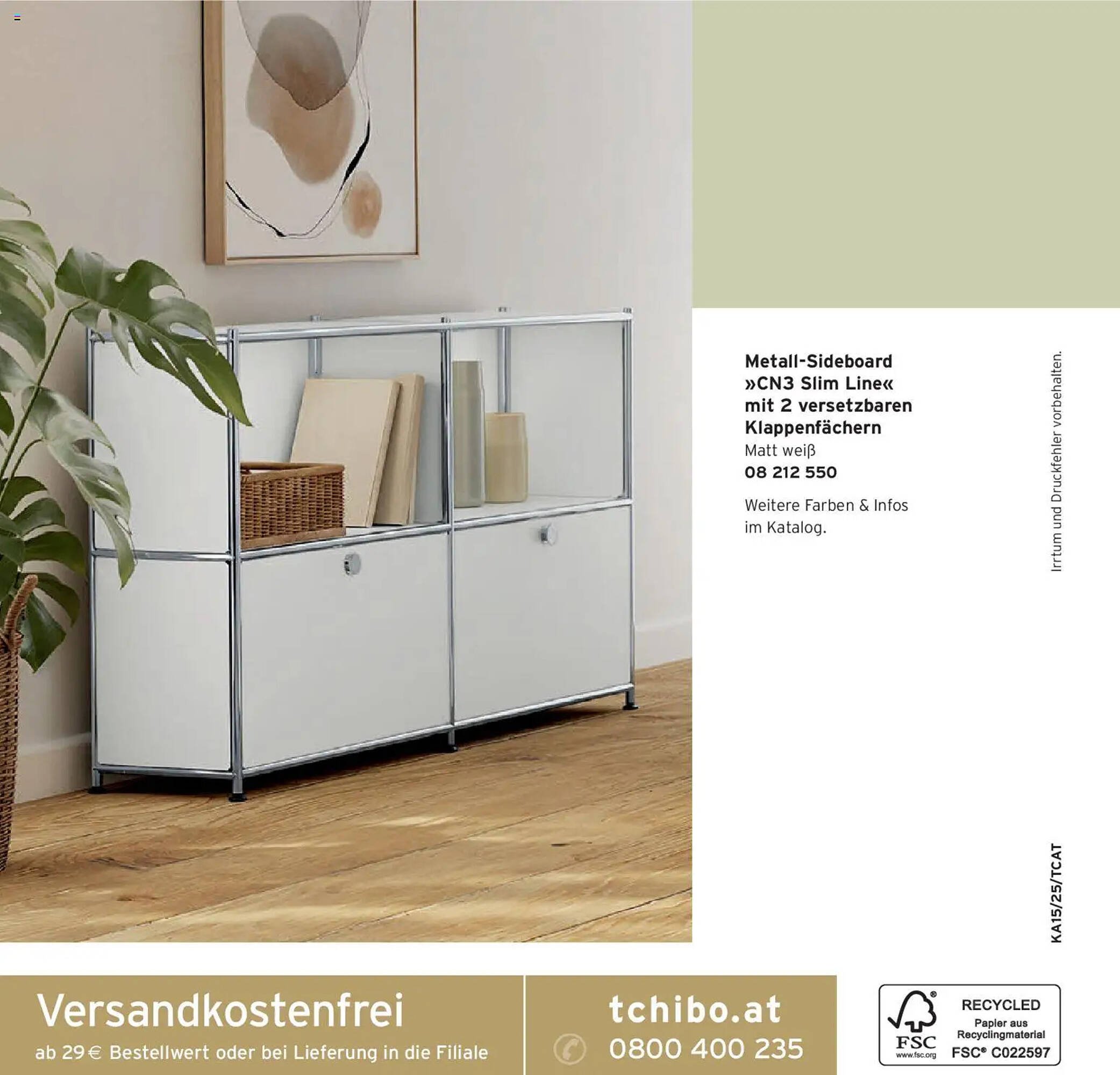 Tchibo Eduscho Flugblatt