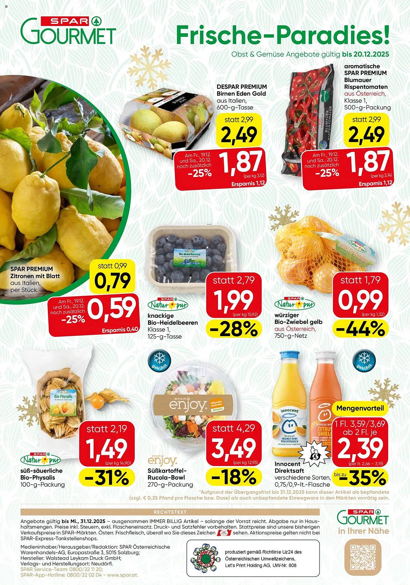 SPAR Gourmet Flugblatt