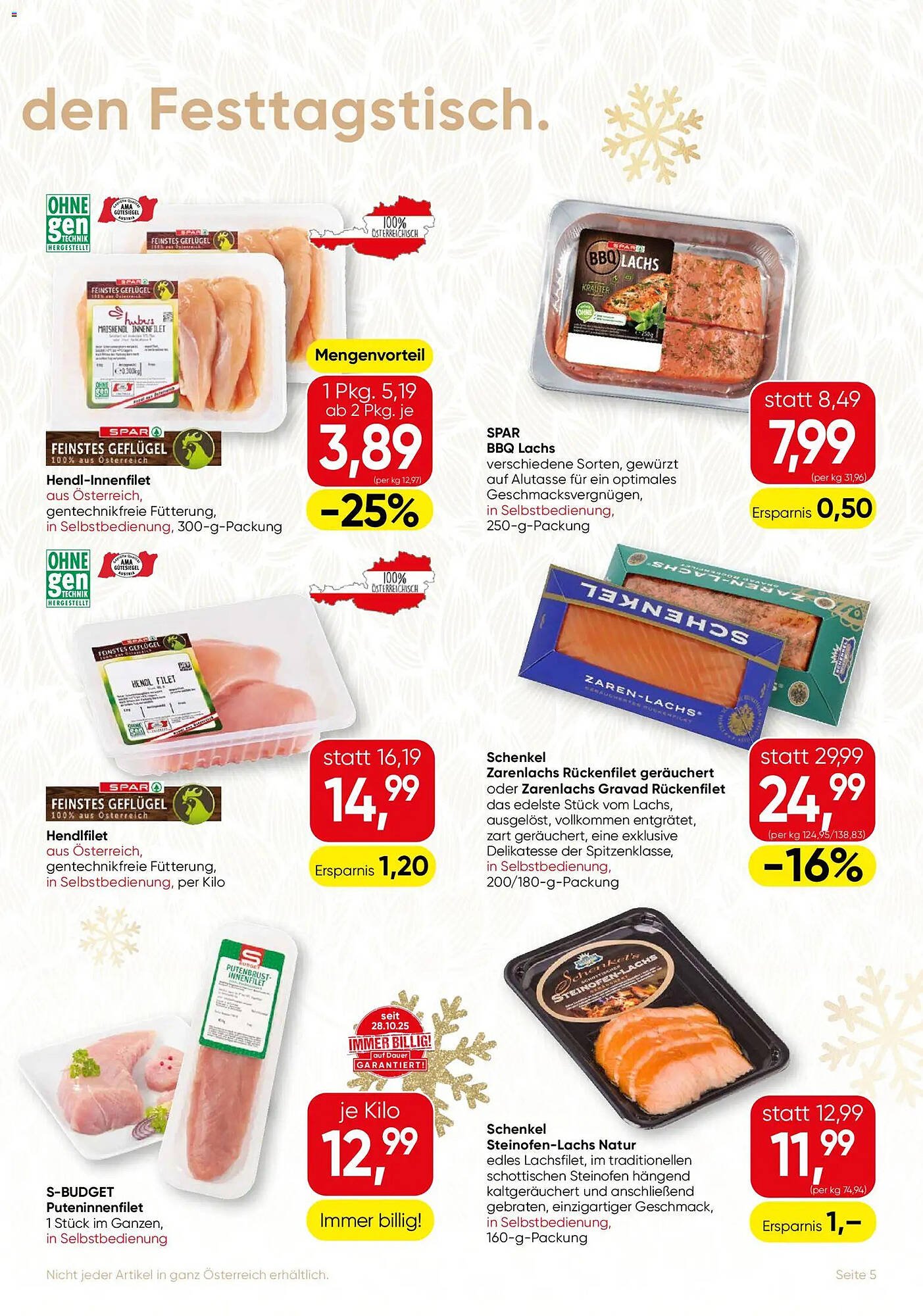SPAR Gourmet Flugblatt