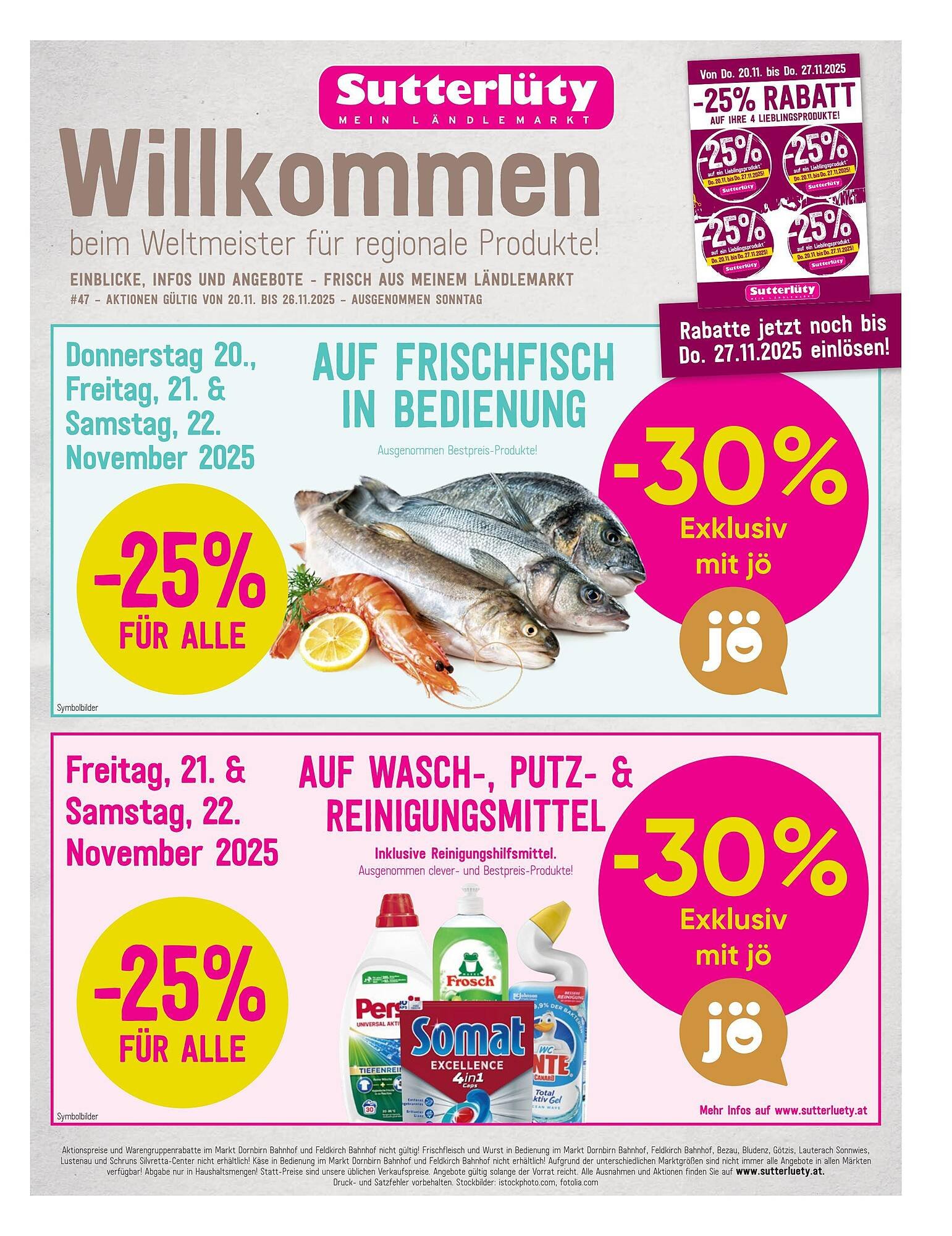 Sutterlüty Flugblatt