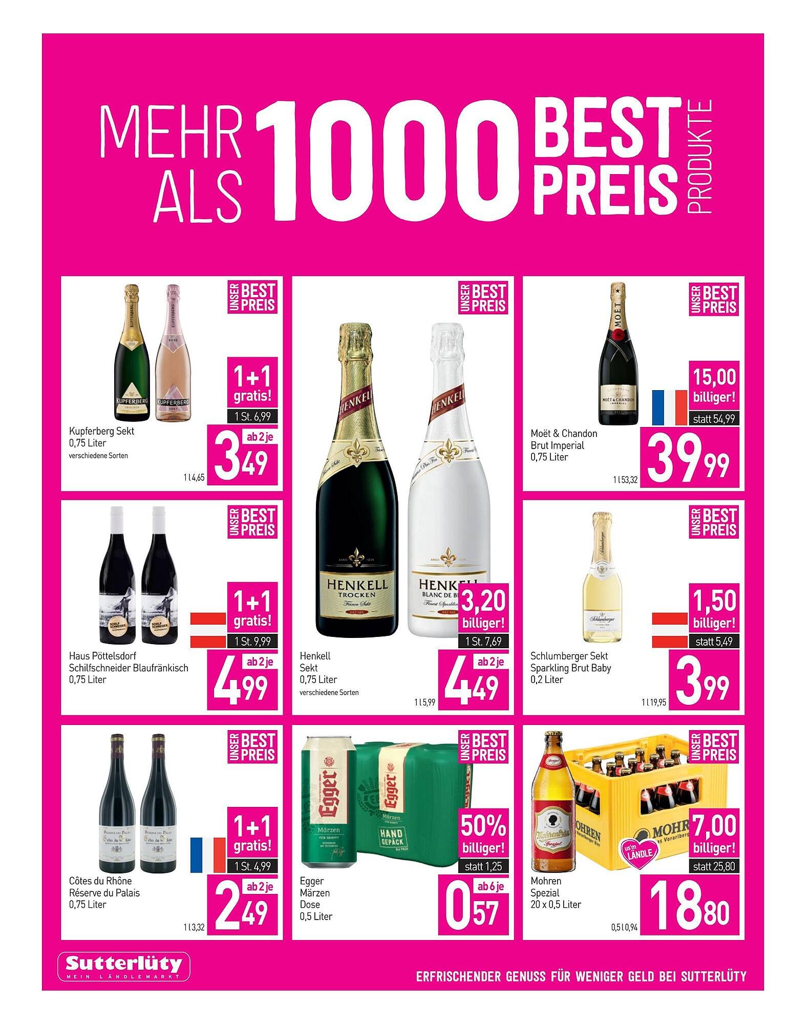 Sutterlüty Flugblatt