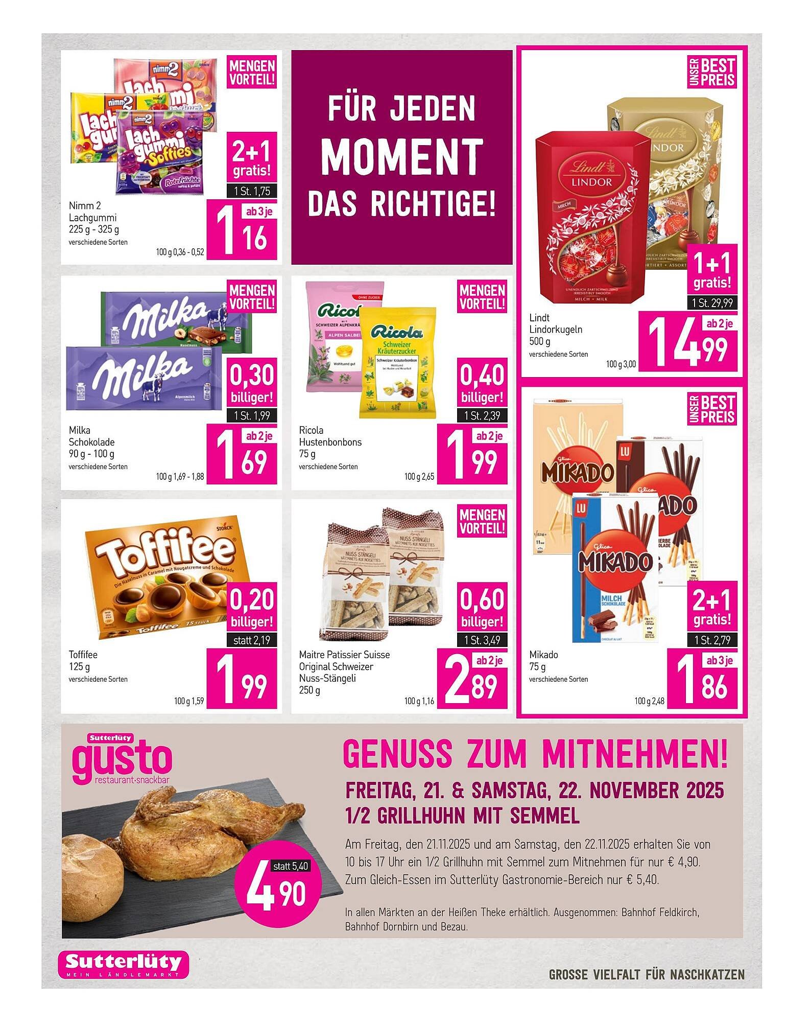 Sutterlüty Flugblatt