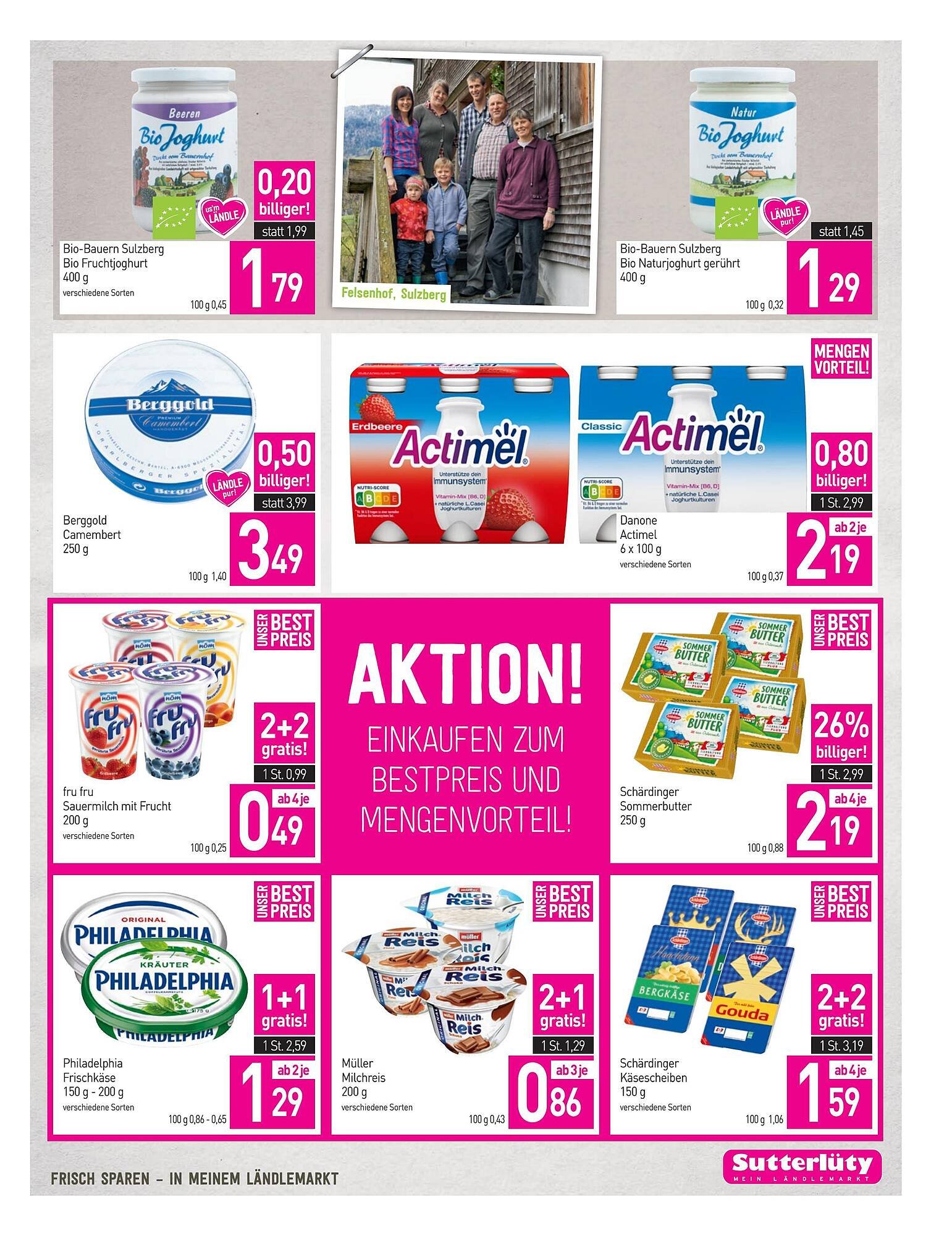 Sutterlüty Flugblatt