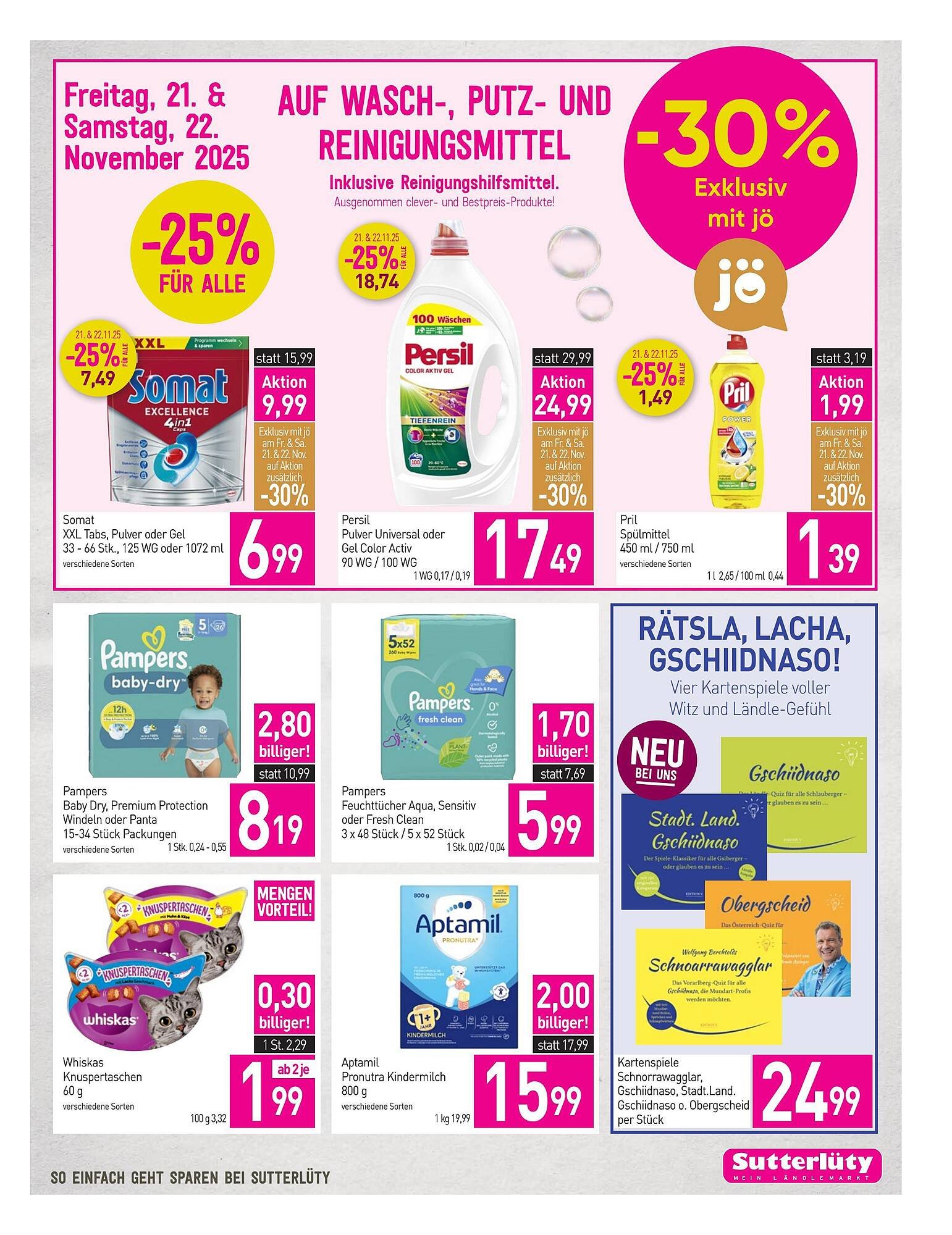 Sutterlüty Flugblatt