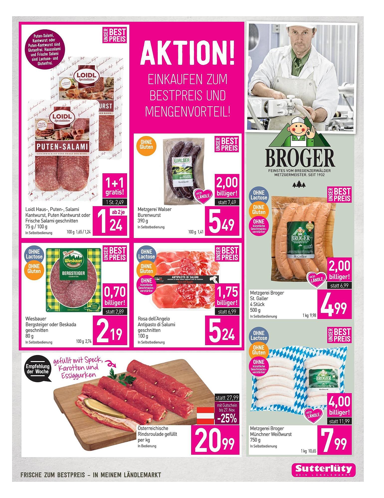 Sutterlüty Flugblatt