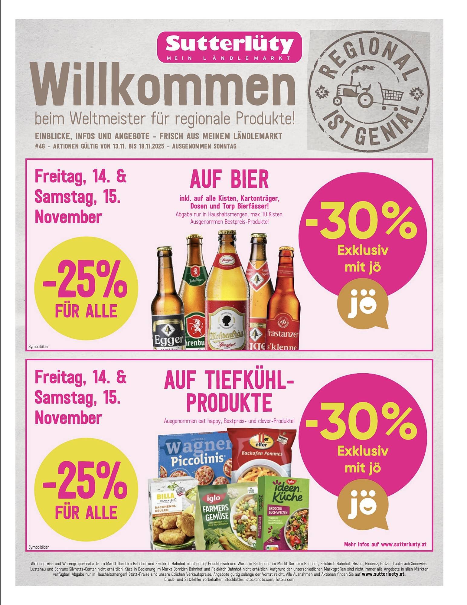 Sutterlüty Flugblatt