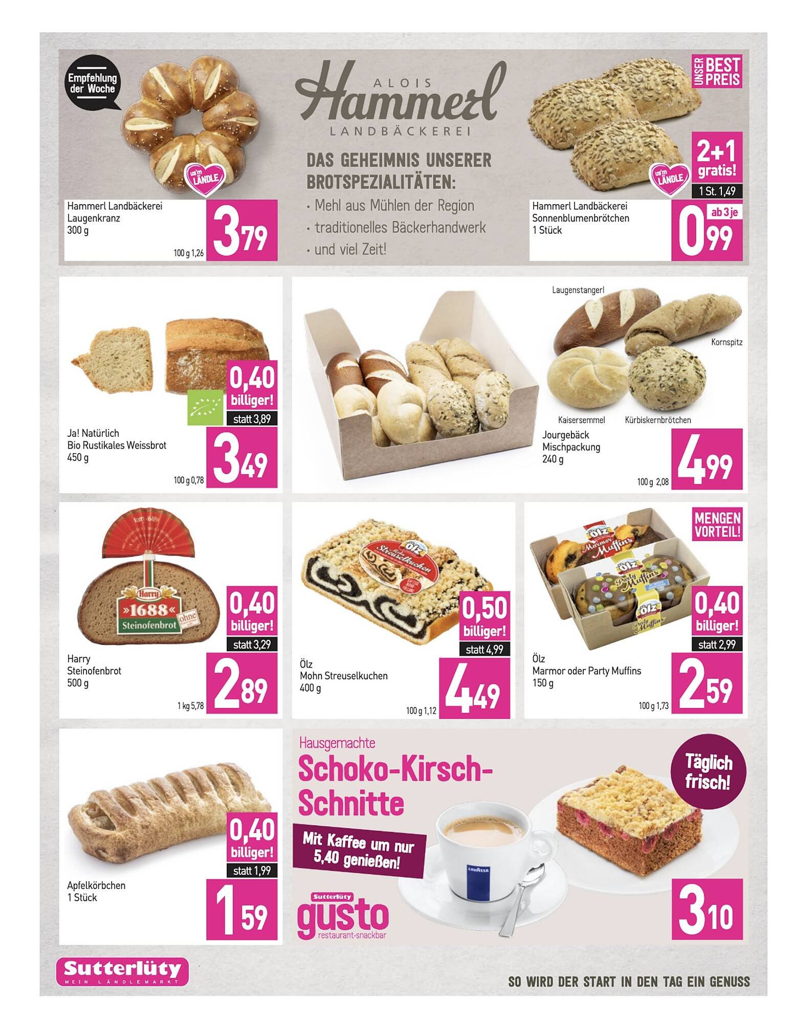 Sutterlüty Flugblatt