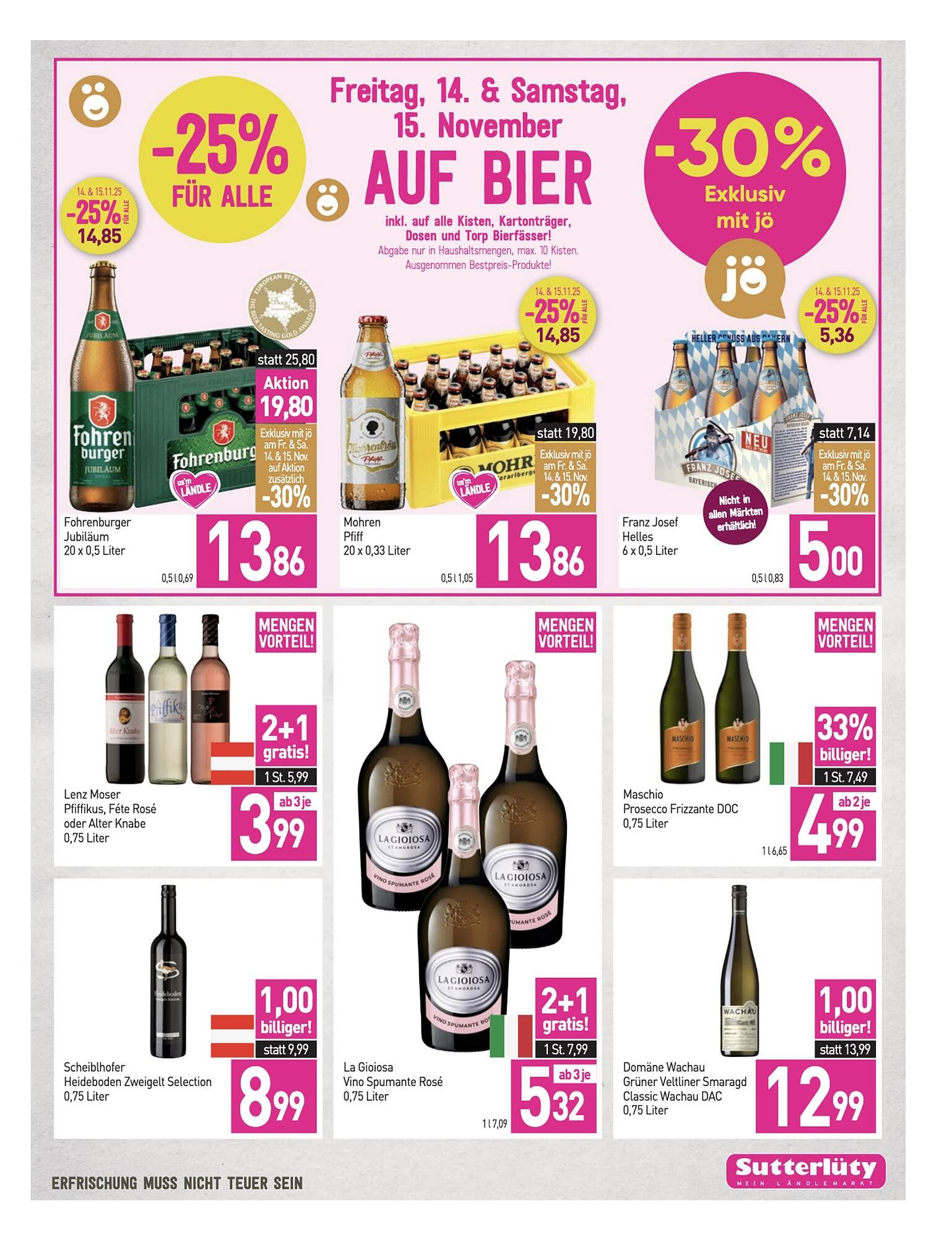 Sutterlüty Flugblatt