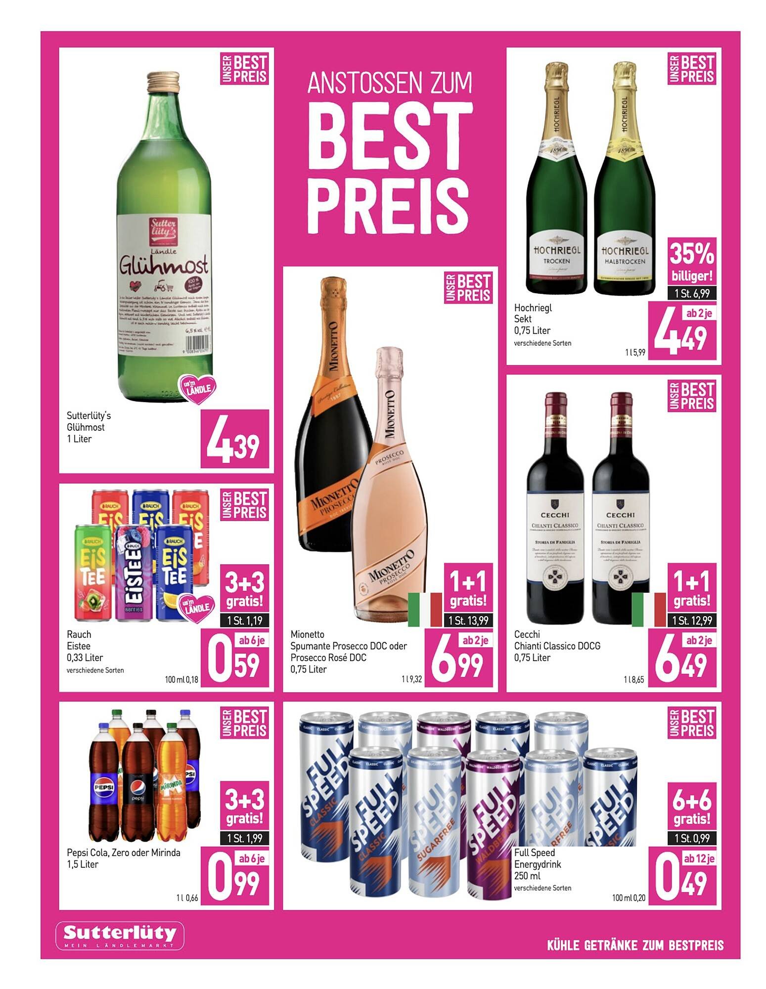 Sutterlüty Flugblatt