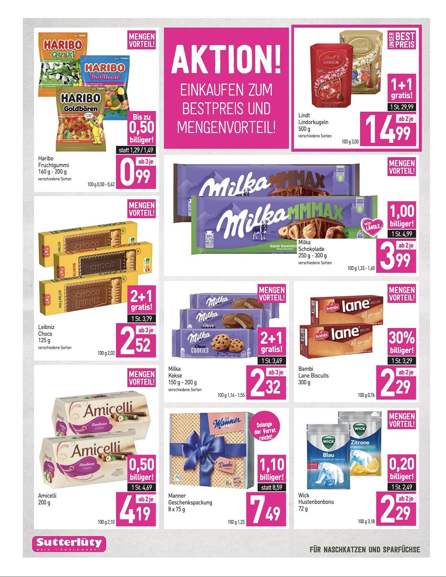 Sutterlüty Flugblatt