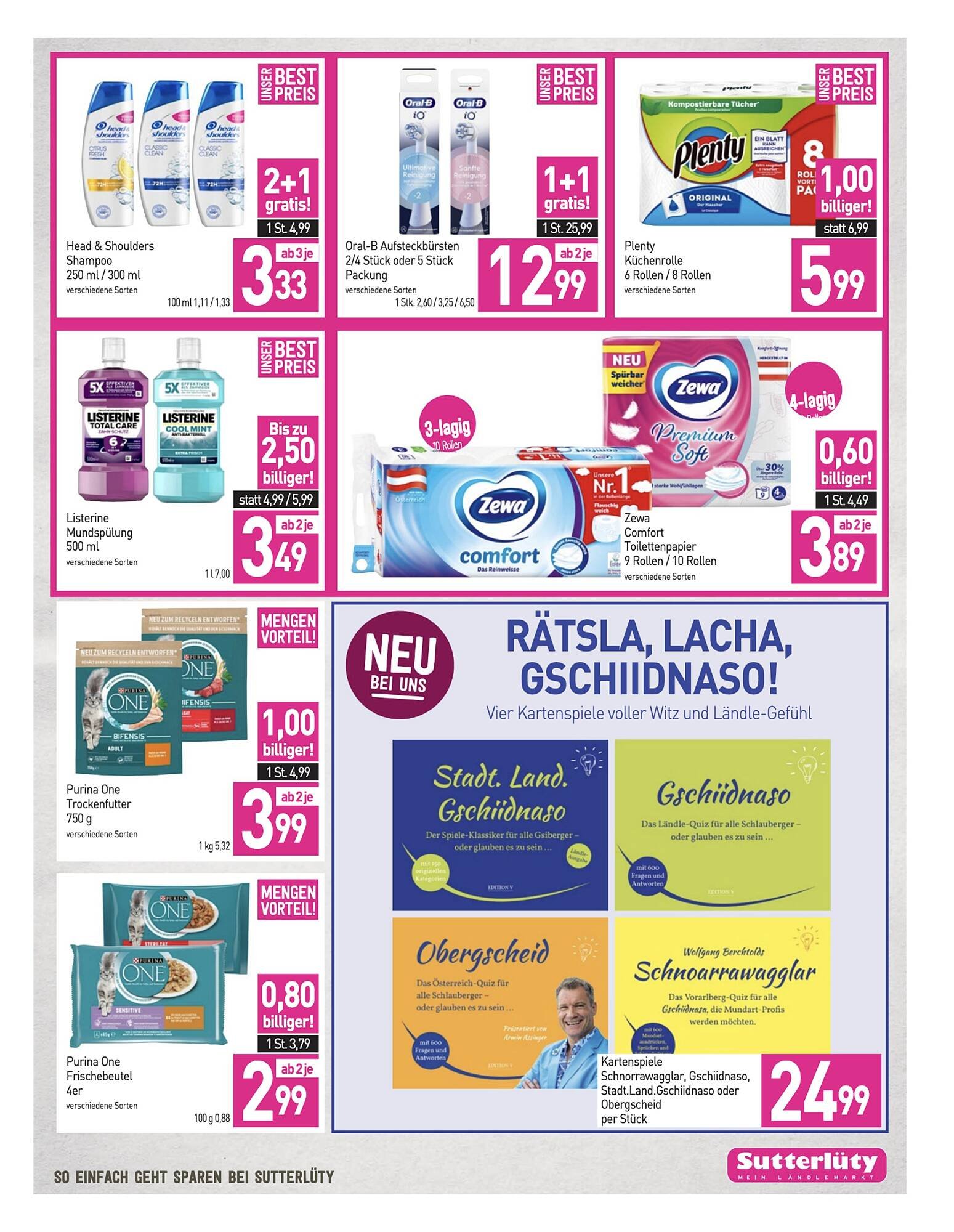 Sutterlüty Flugblatt