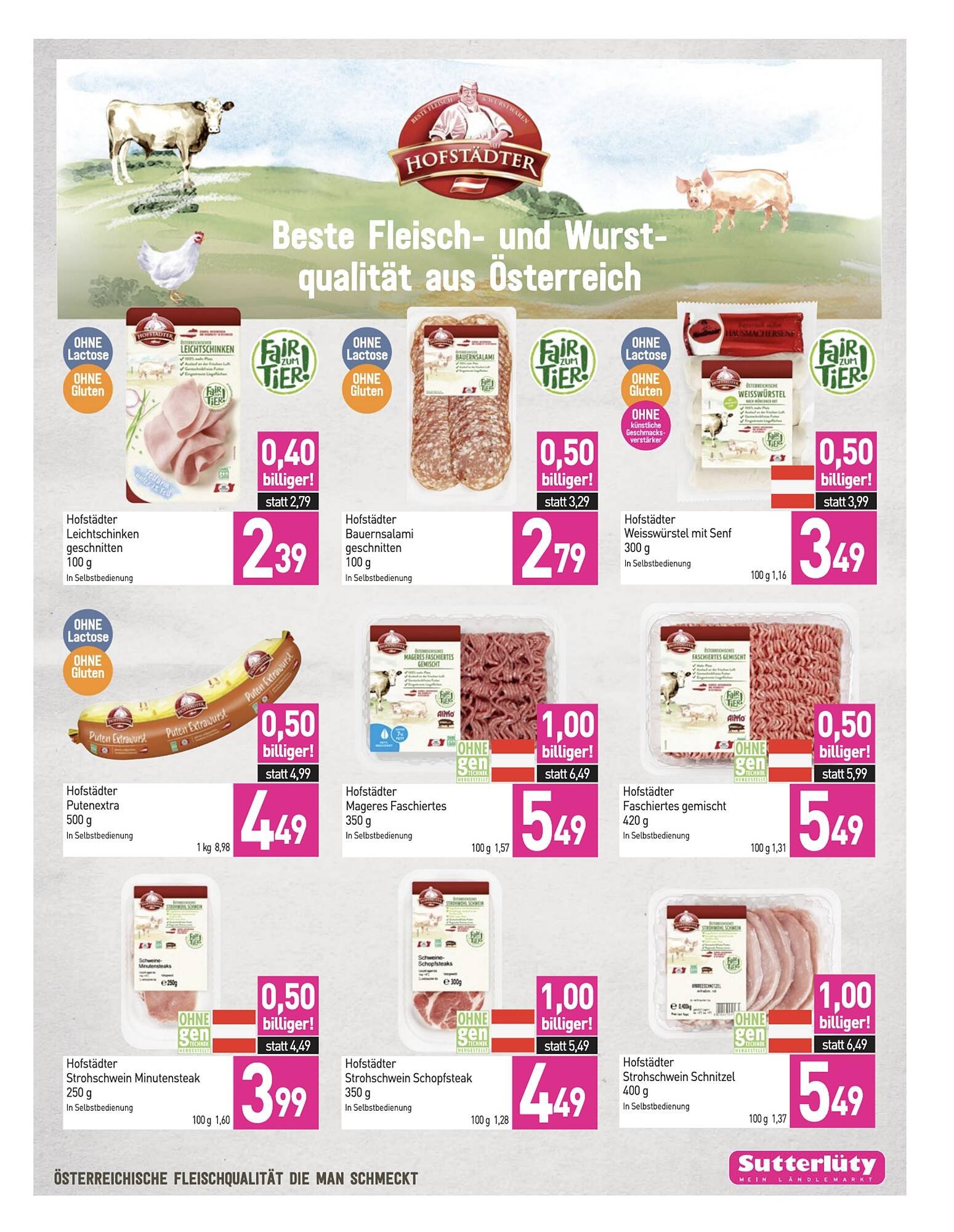 Sutterlüty Flugblatt