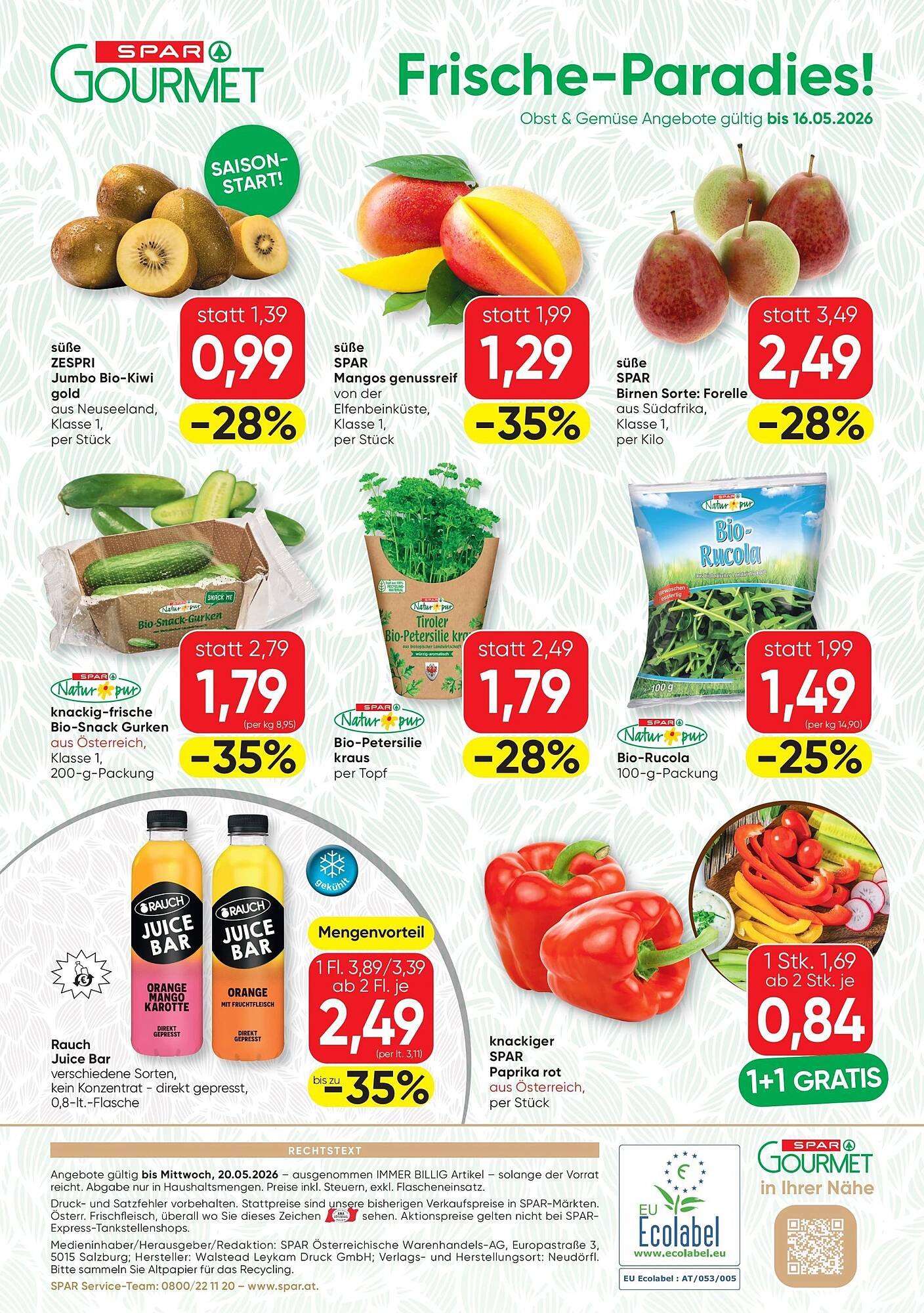 SPAR Gourmet Flugblatt