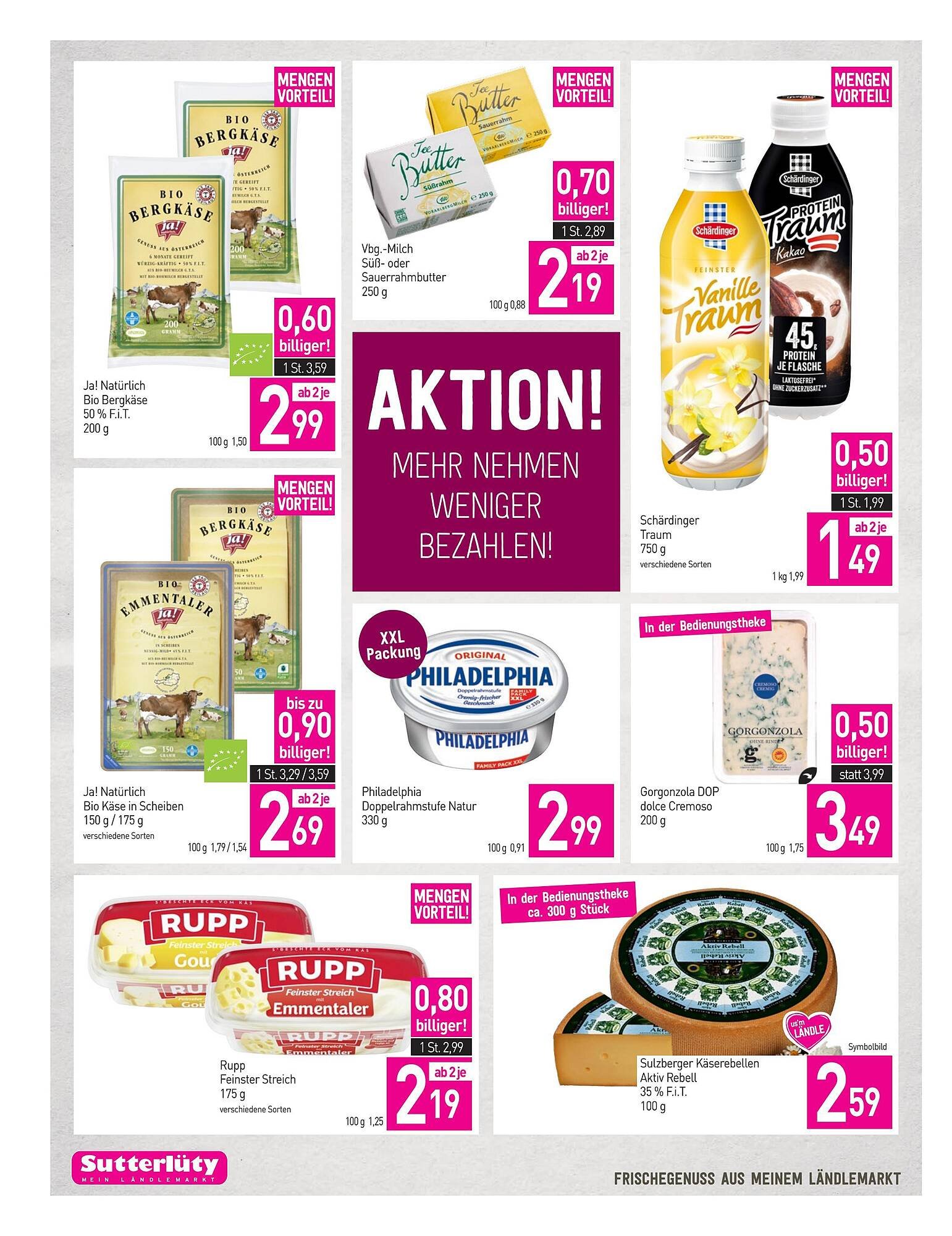 Sutterlüty Flugblatt