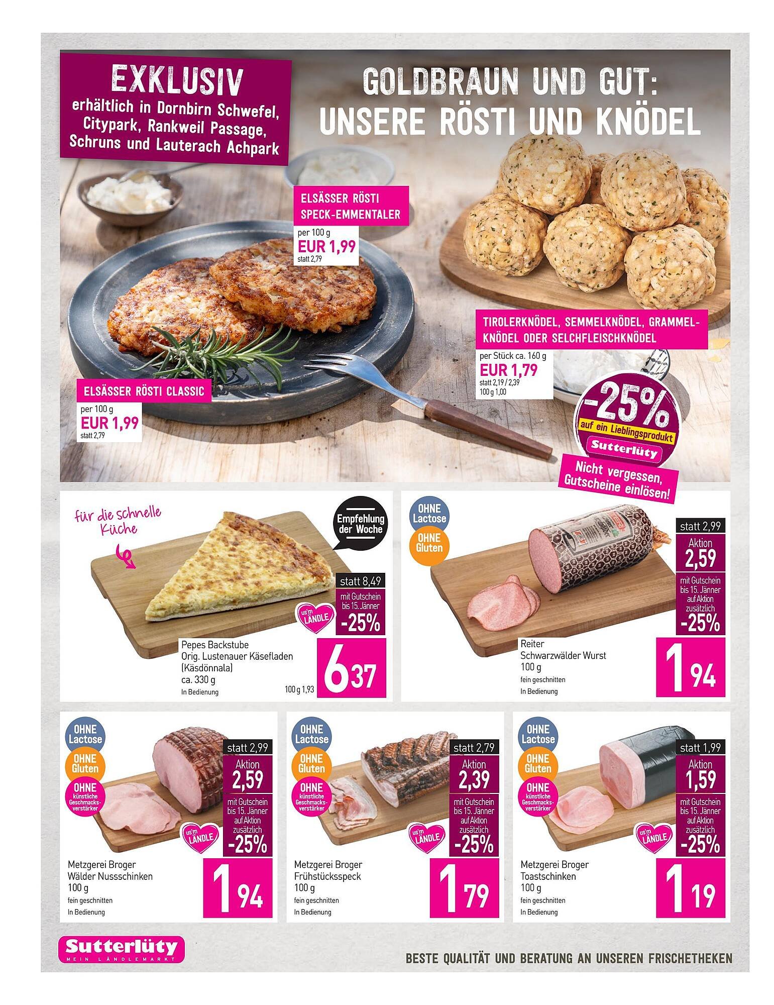 Sutterlüty Flugblatt