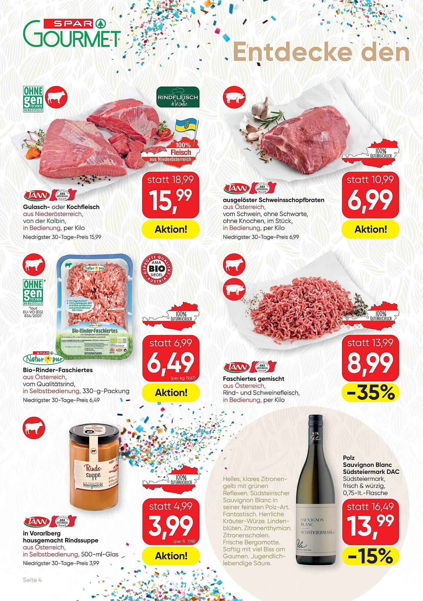 SPAR Gourmet Flugblatt
