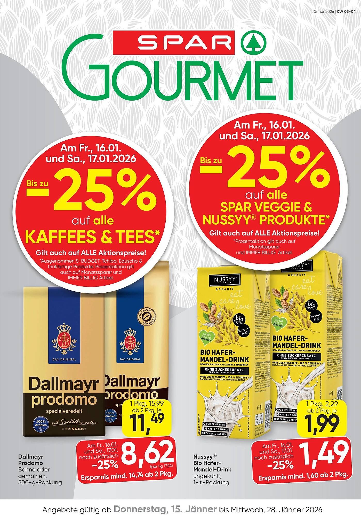 SPAR Gourmet Flugblatt