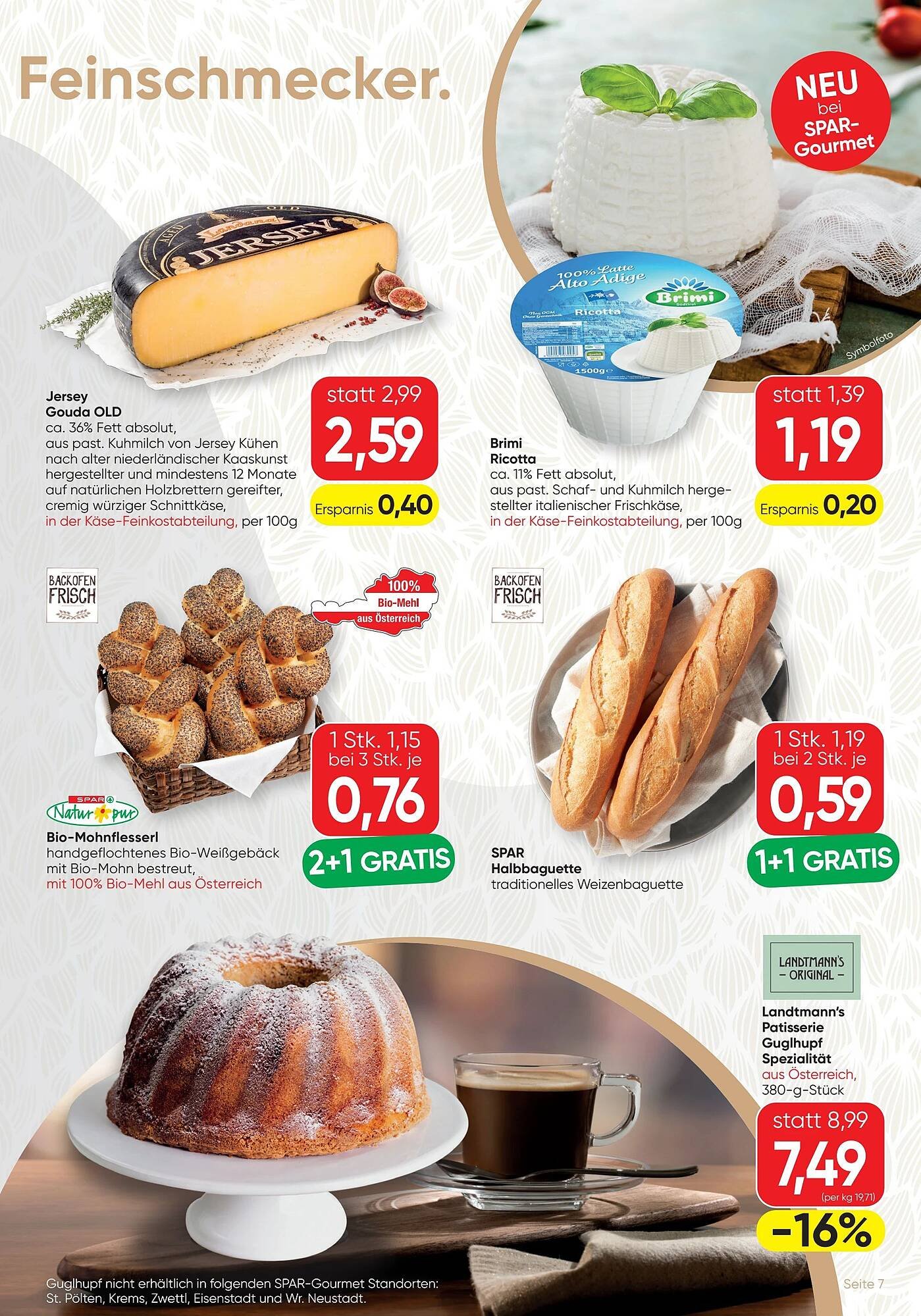 SPAR Gourmet Flugblatt