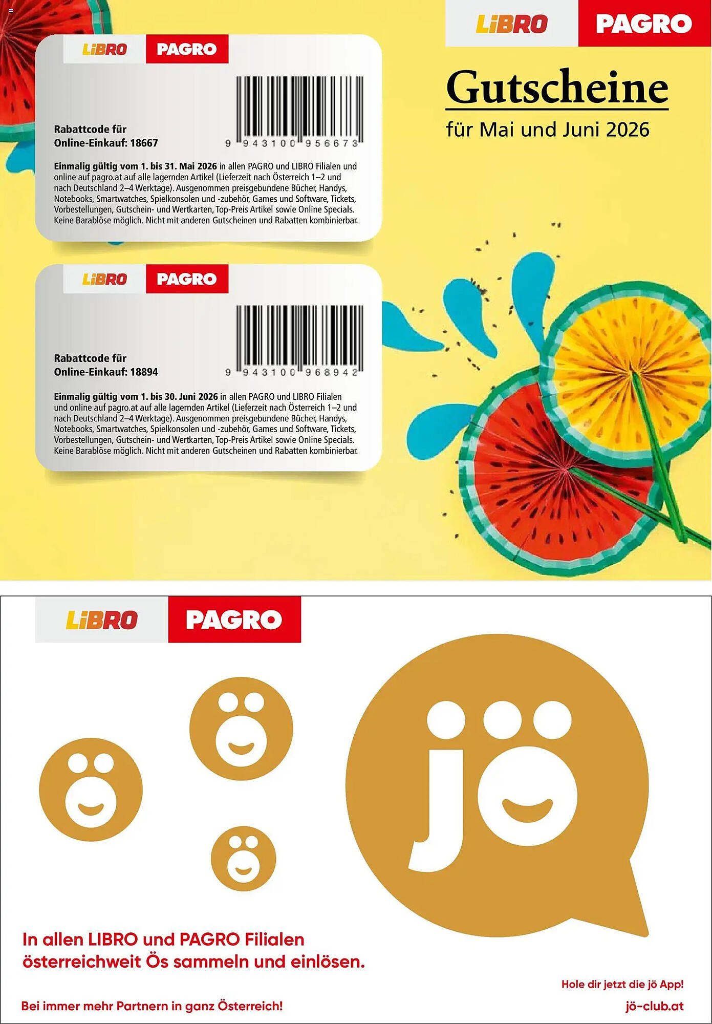 Pagro Diskont Flugblatt