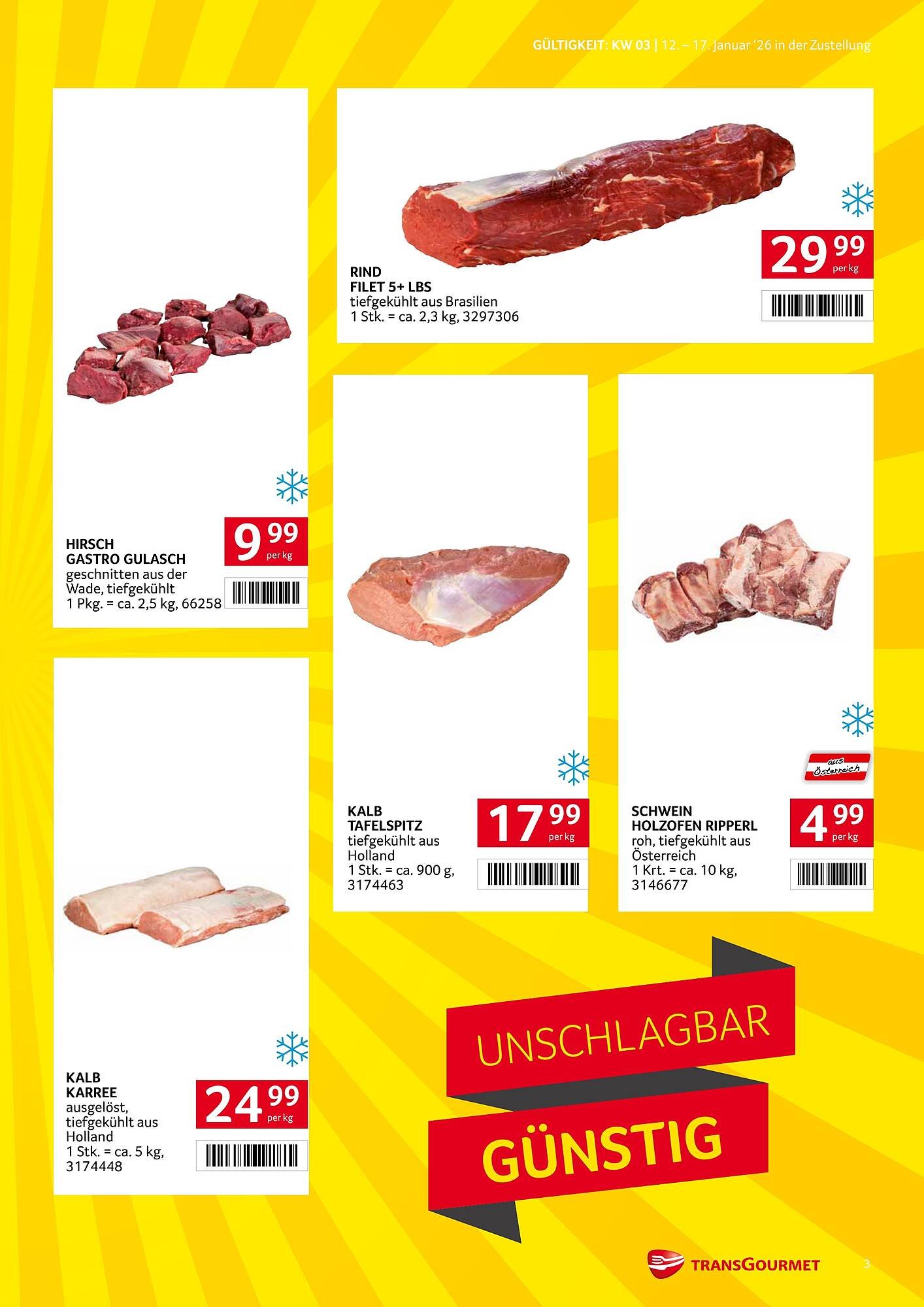 Transgourmet Flugblatt