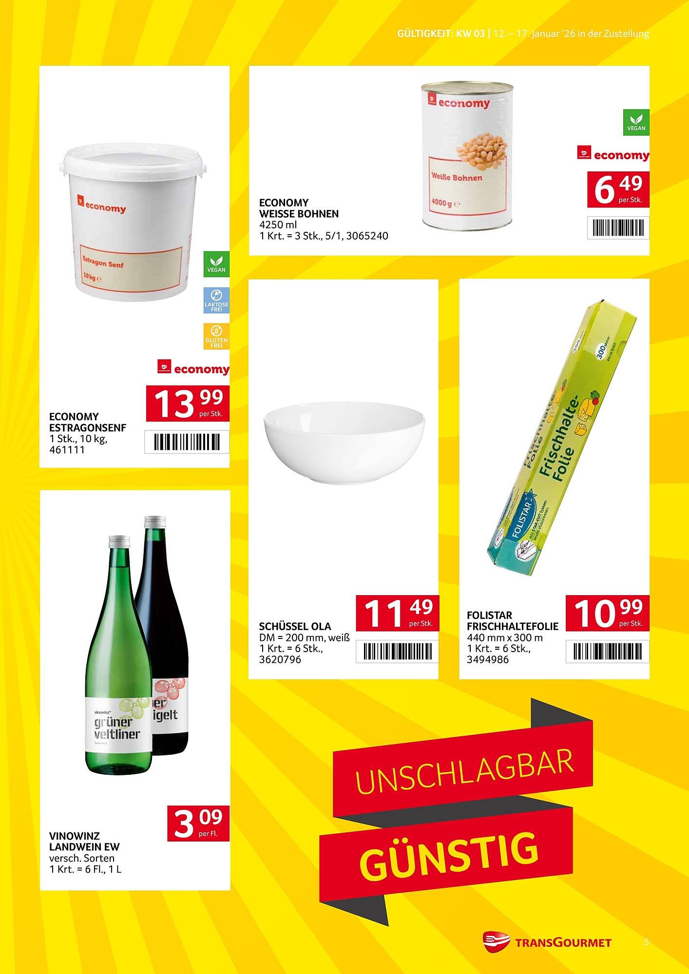 Transgourmet Flugblatt